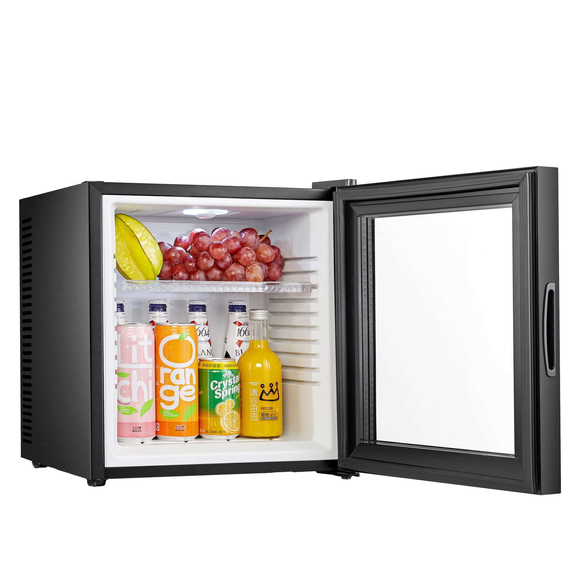 Frigobar termoelettrico Iceberg Glass 24 - porta in …