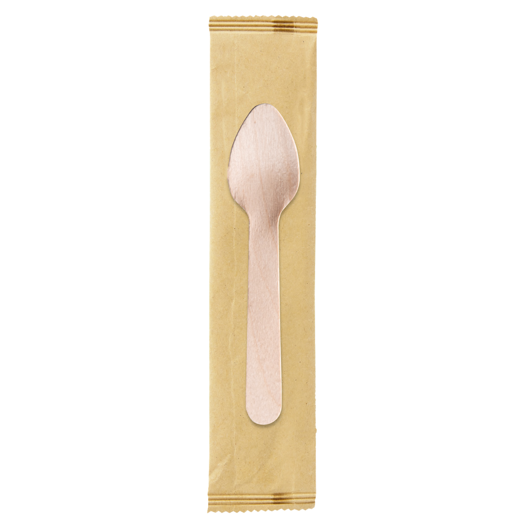 Cucchiaini monouso - imbustati singolarmente - 11 cm …