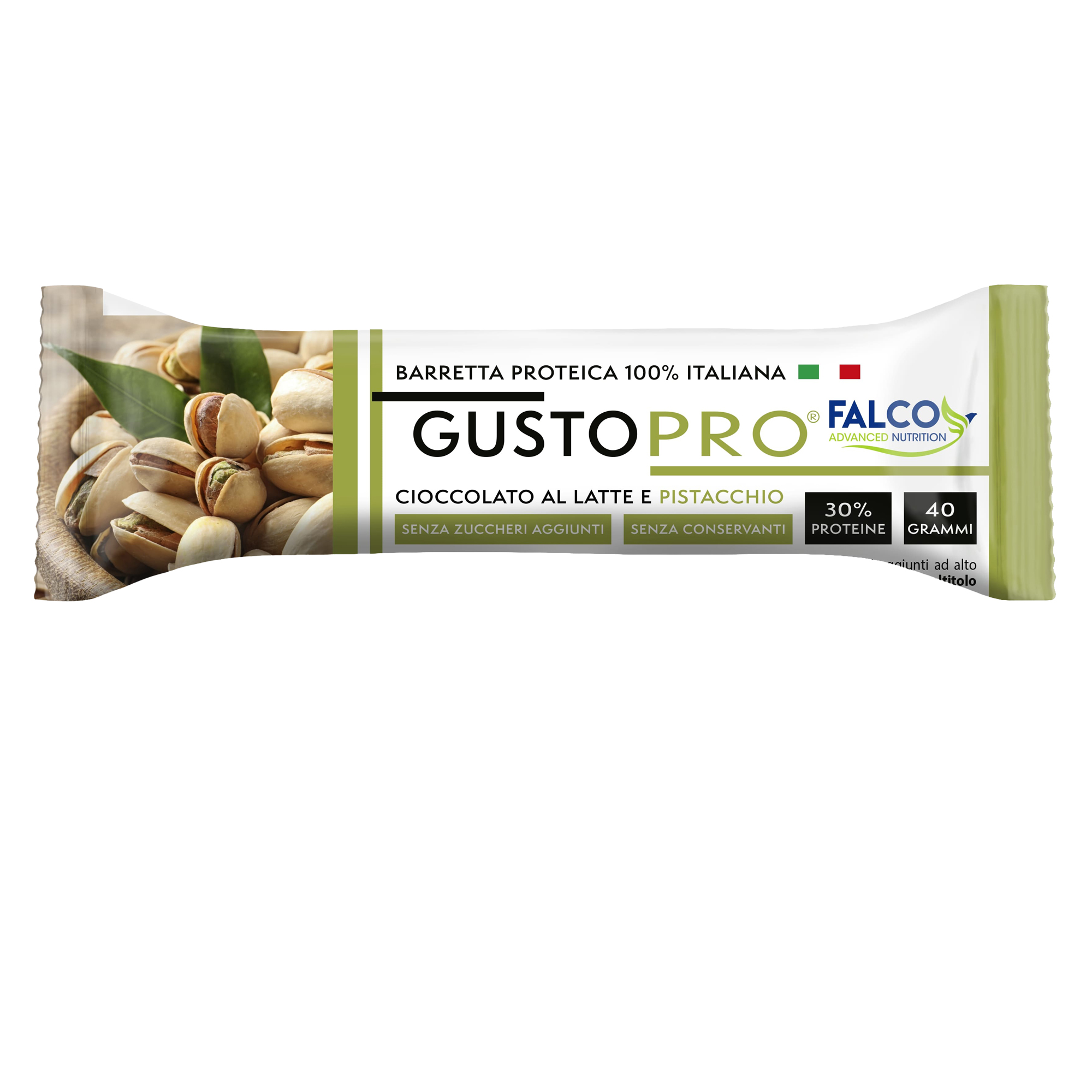 Barretta proteica GustoPro - cioccolato al latte e …