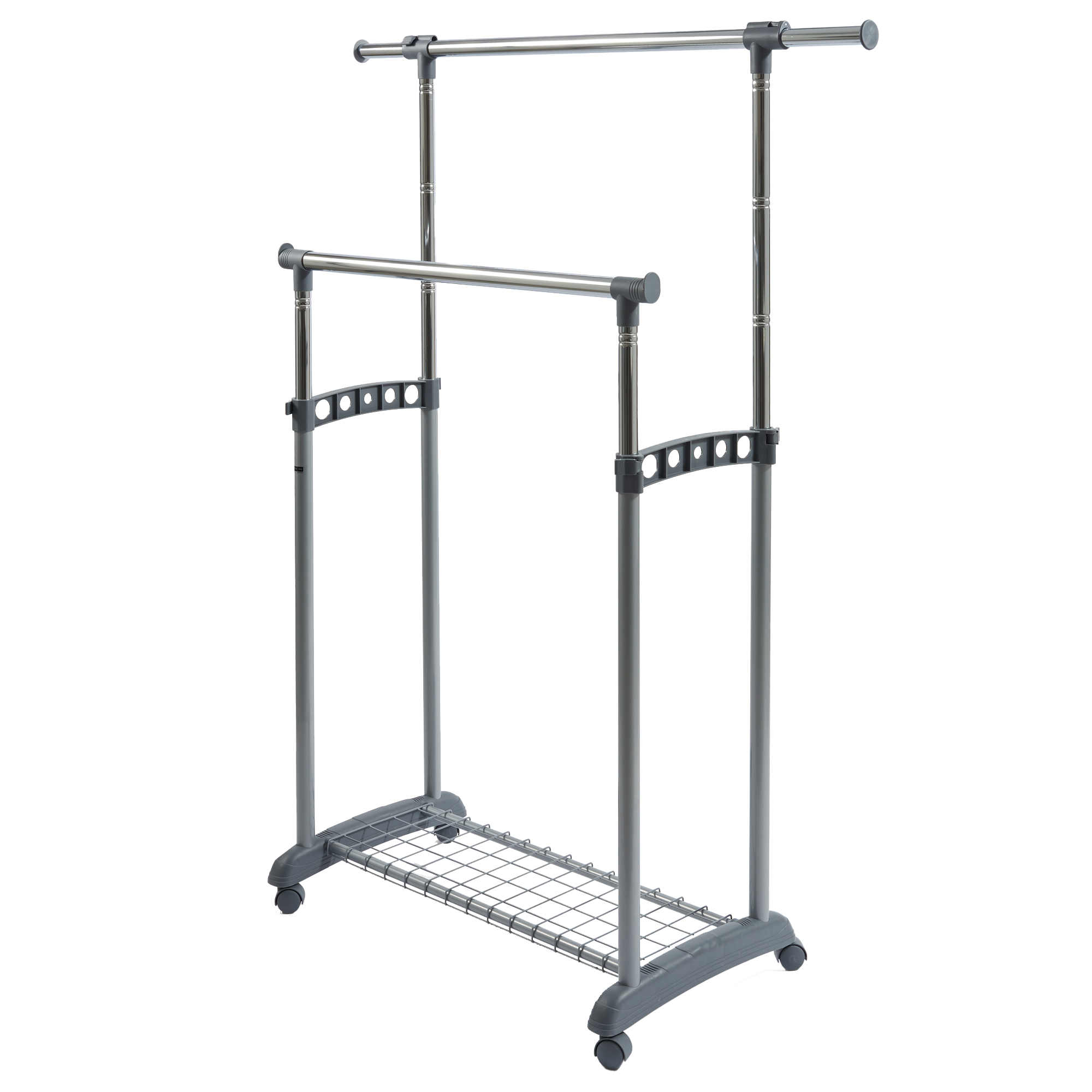 Appendiabiti su ruote Gastone - 2 barre - …