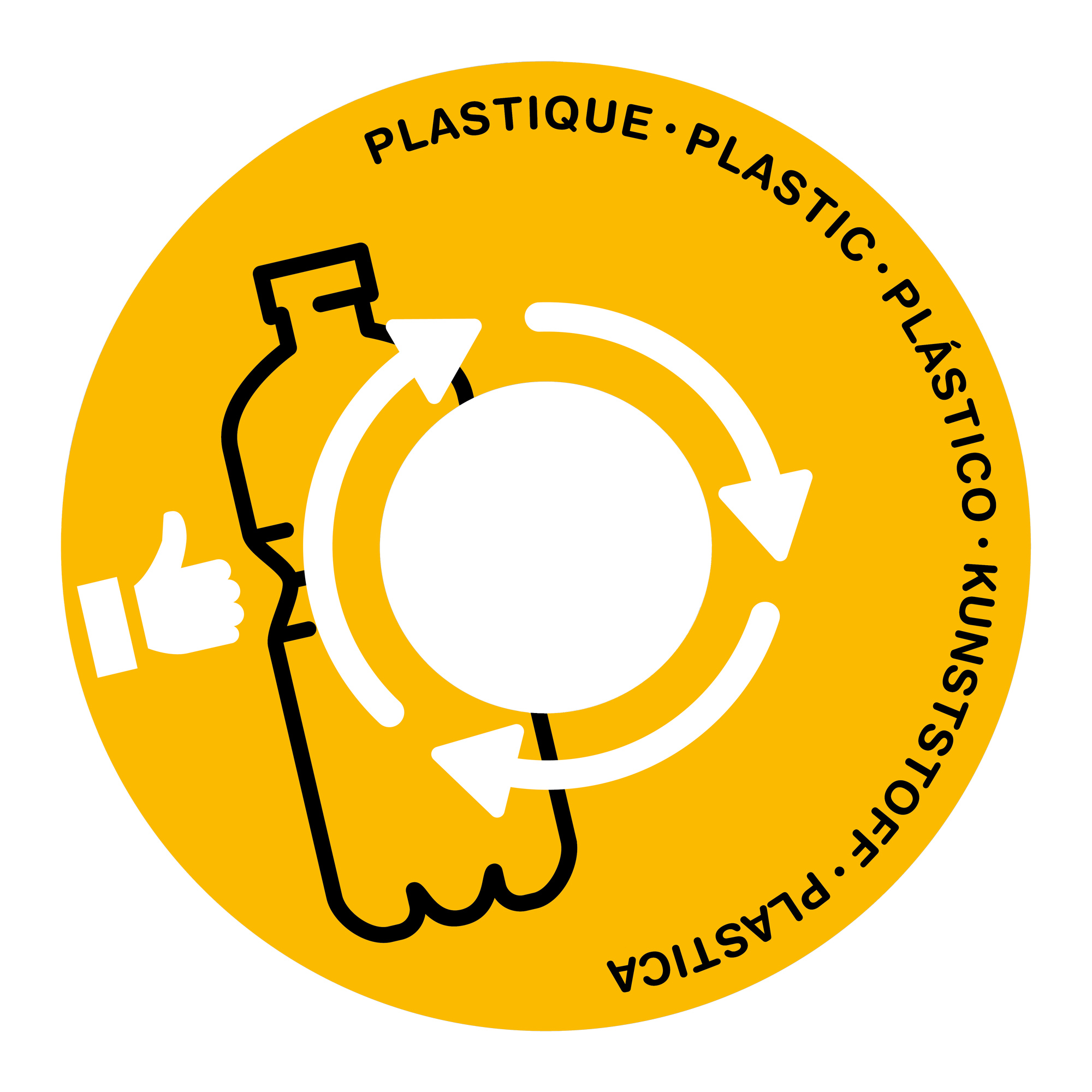 Coperchio raccolta plastica - per cestino 133R - …