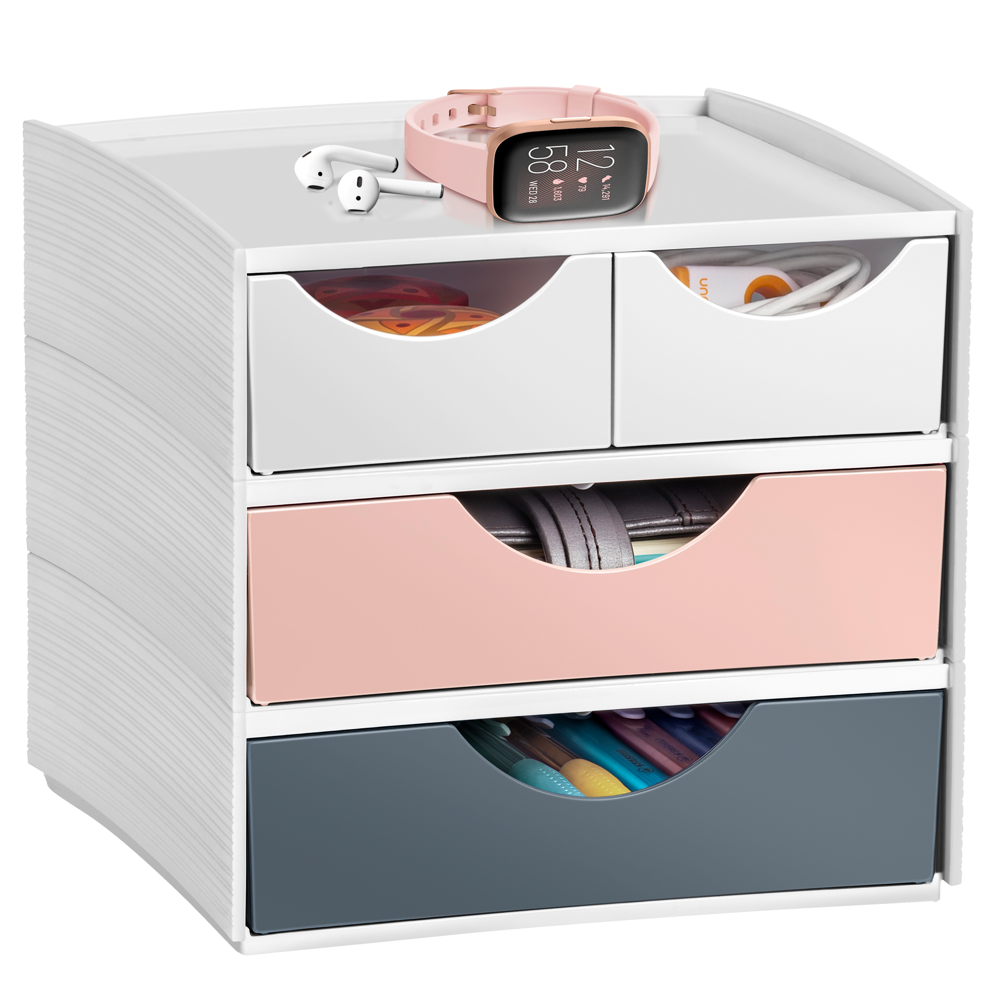 Mini Cassettiera MyCube 3-211 Mineral - 2 cassetti …