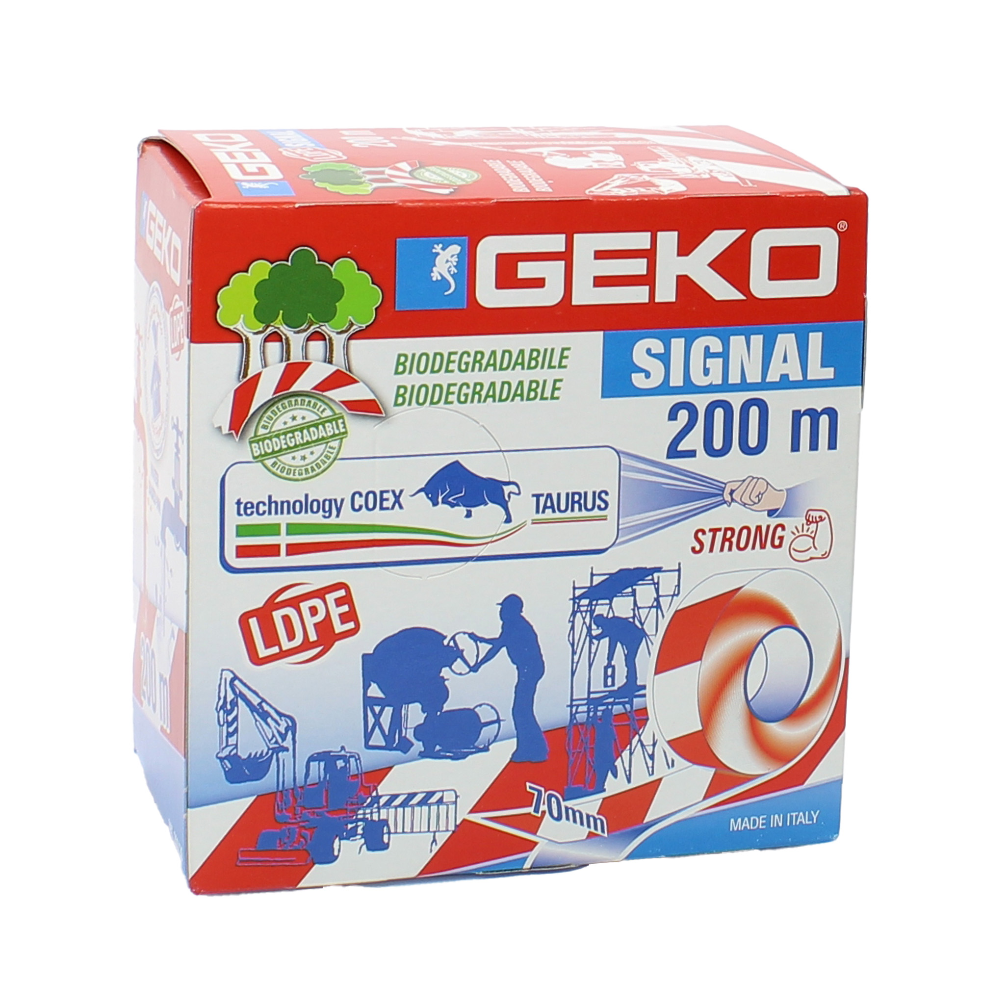 Nastro segnaletico SIGNAL - biodegradabile - 7 cm …