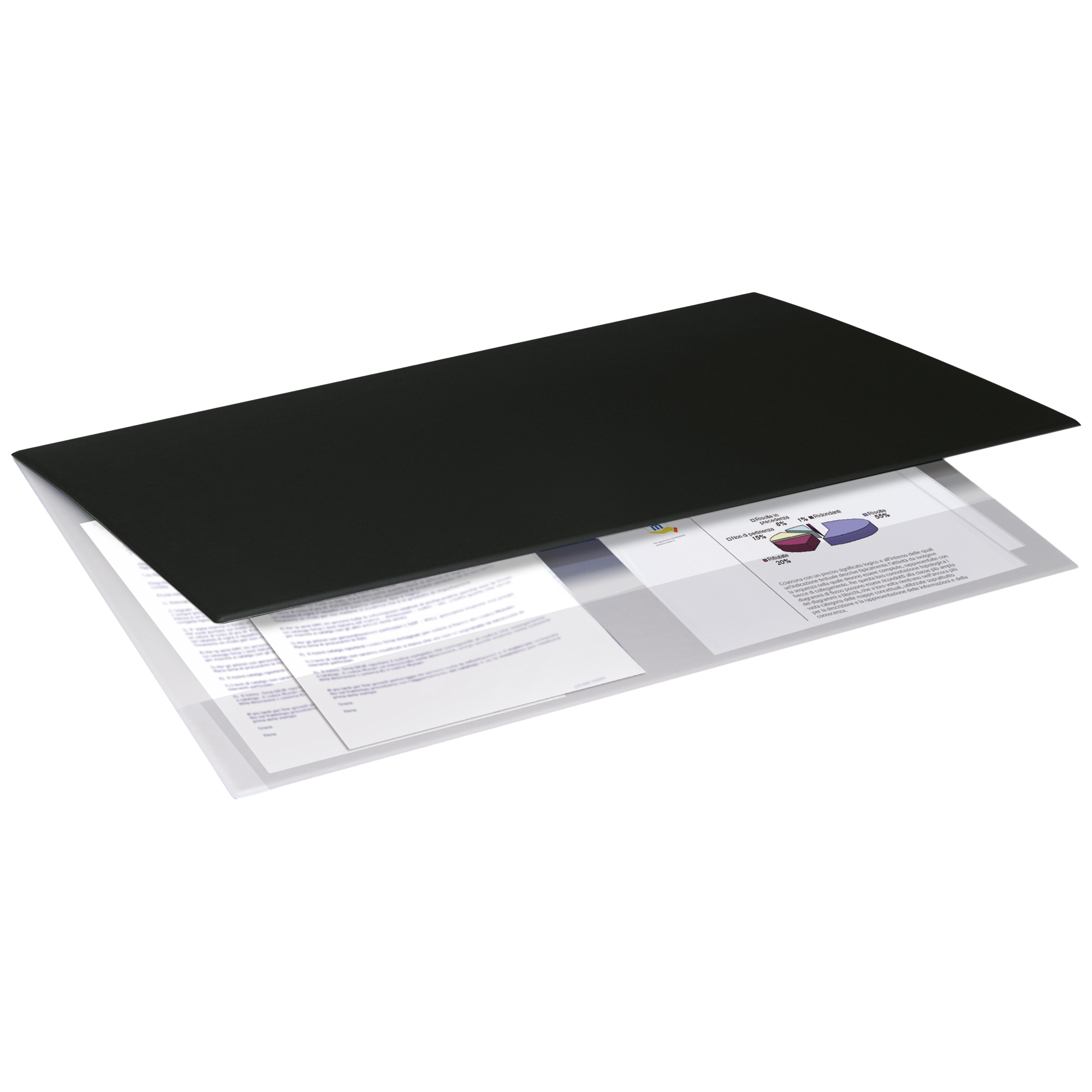 Sottomano Soft - doppio con tasca interna trasparente …