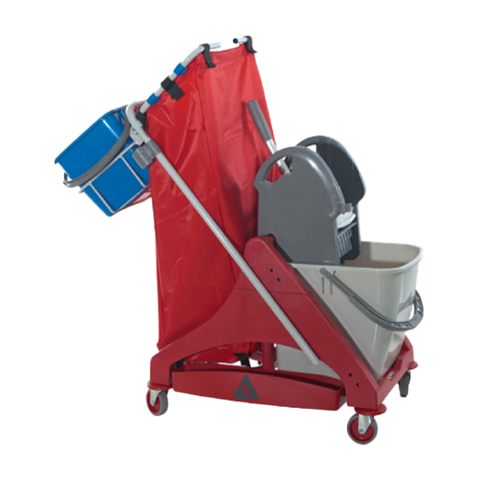 Carrello per pulizie QO-Kart Multi Due - salvaspazio …