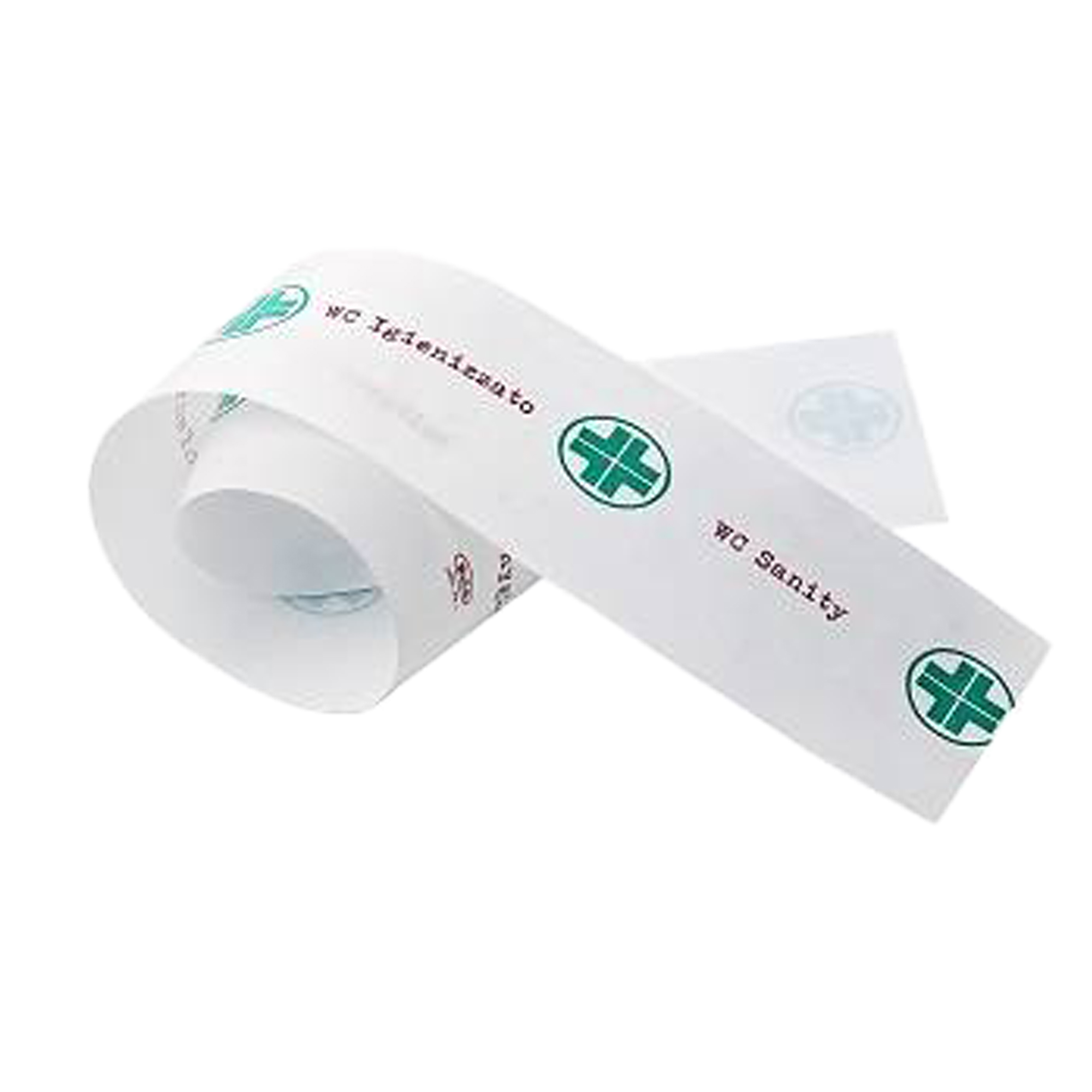 Conf 1000 Strisce garanzia per WC carta bianco/verde …