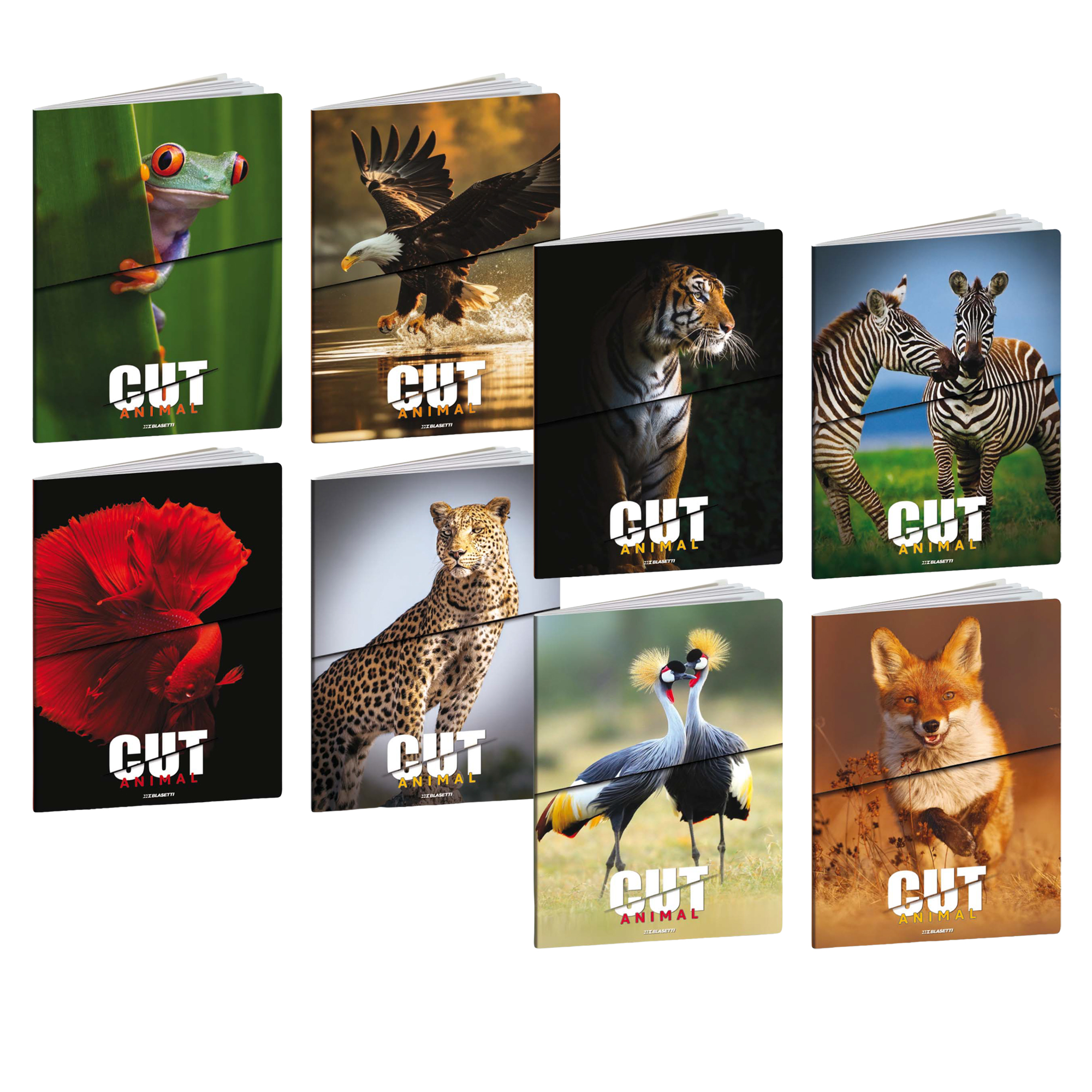 Maxiquaderno Animal Cut - A4 - 4mm - …