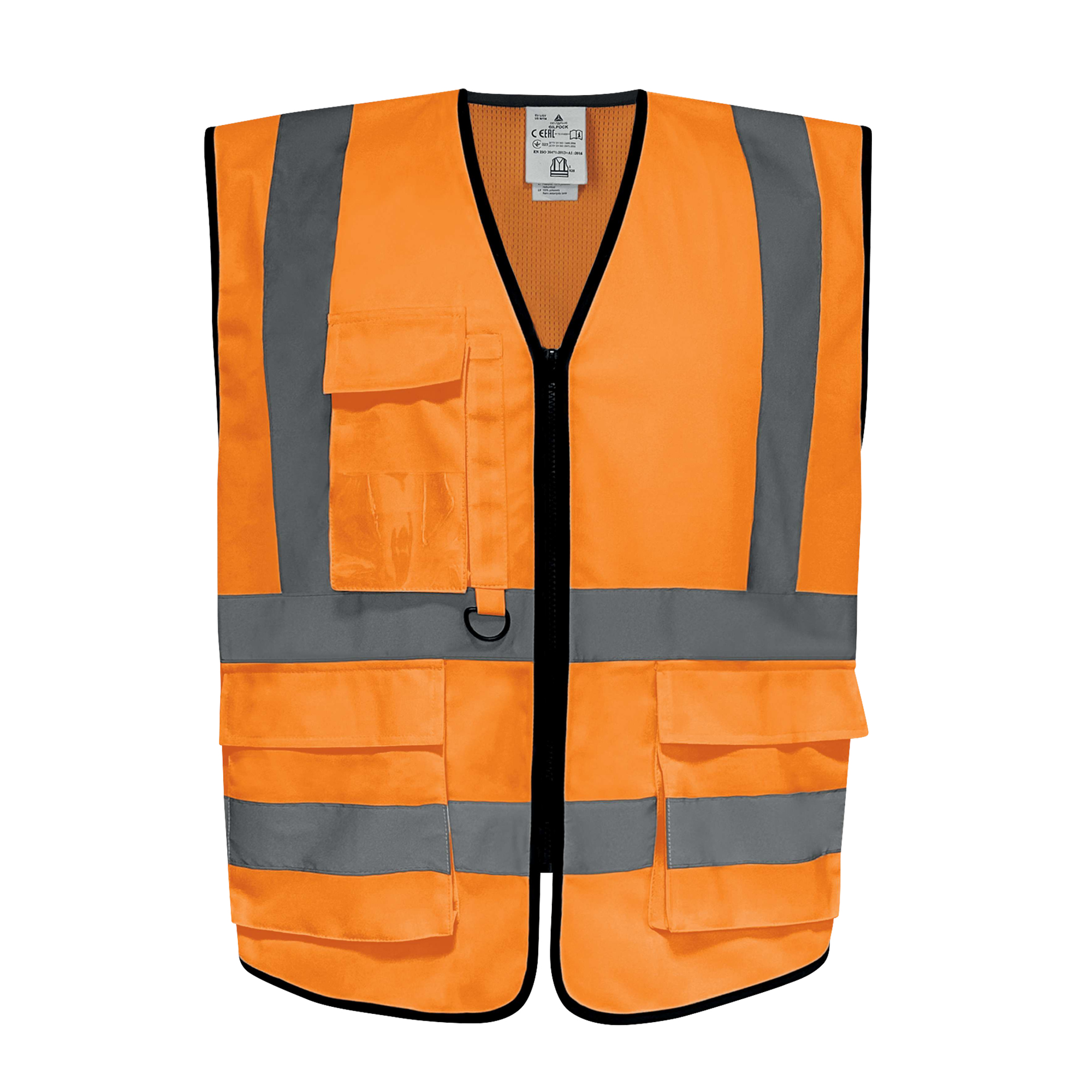 Gilet alta visibilità GILPOCK - poliestere riciclato - …