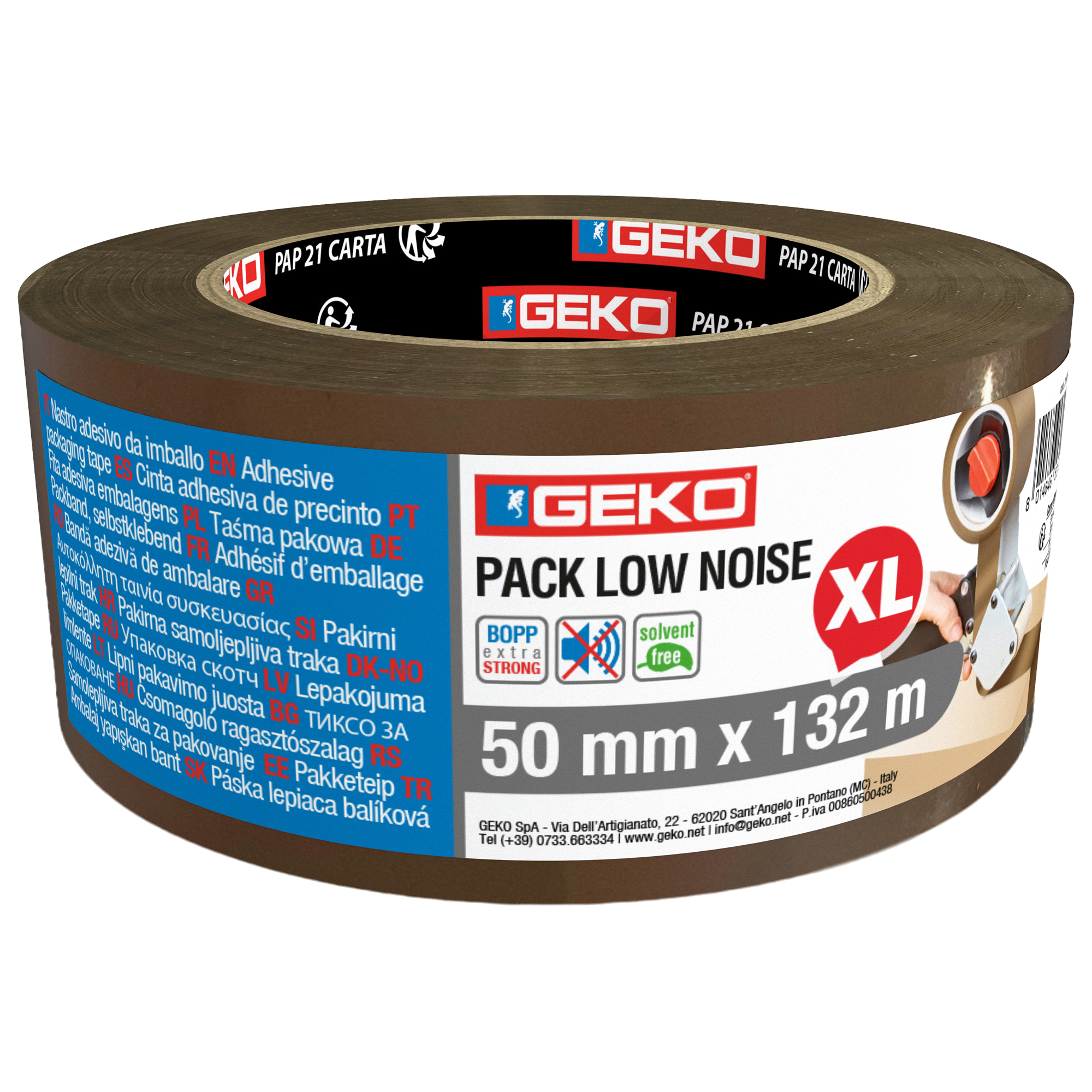 Nastro da imballo PP low noise 50mmx132mt avana …