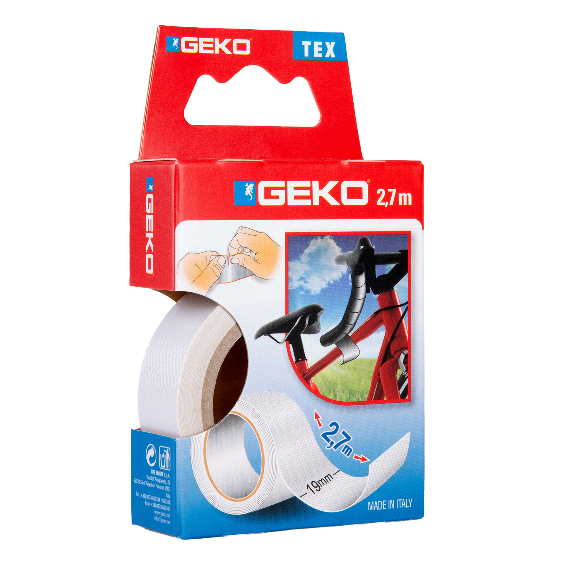 Nastro adesivo telato Tex - 19 mm x …