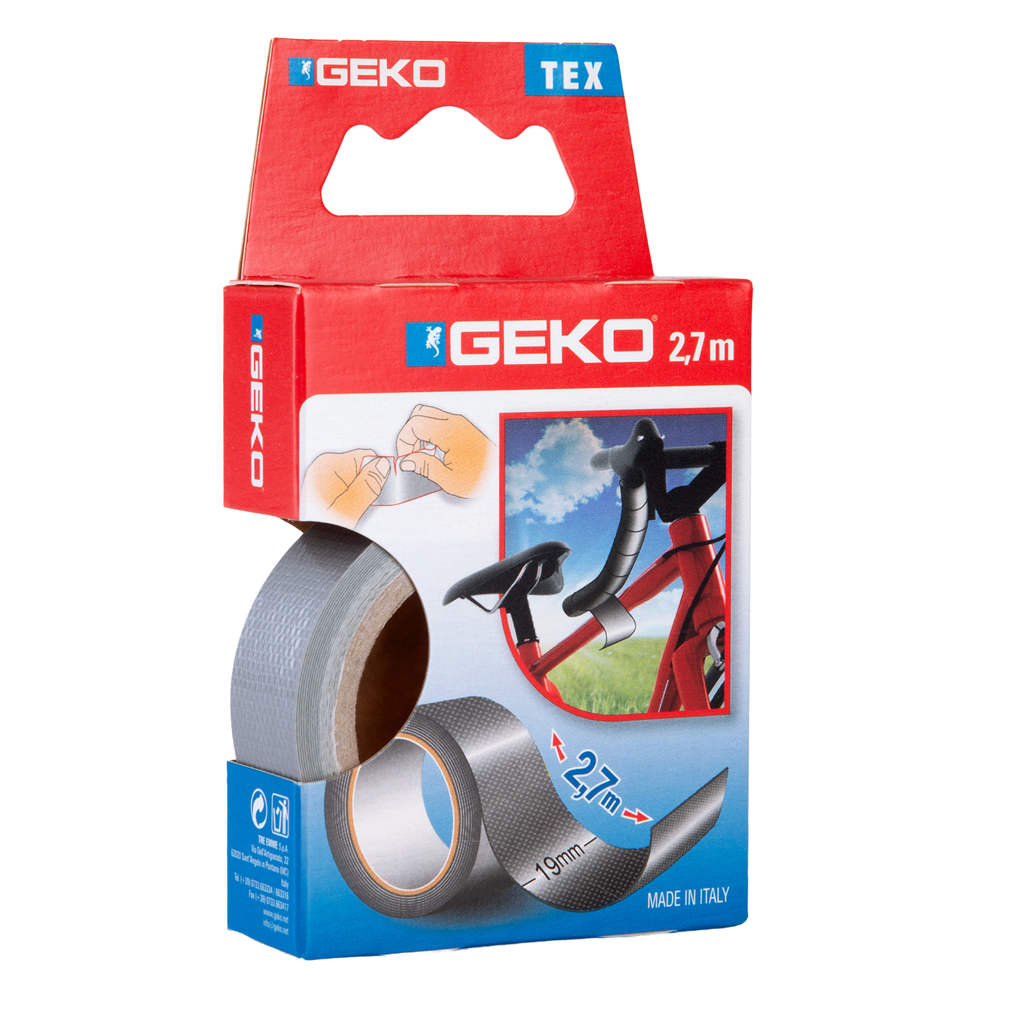 Nastro adesivo telato Tex - 19 mm x …