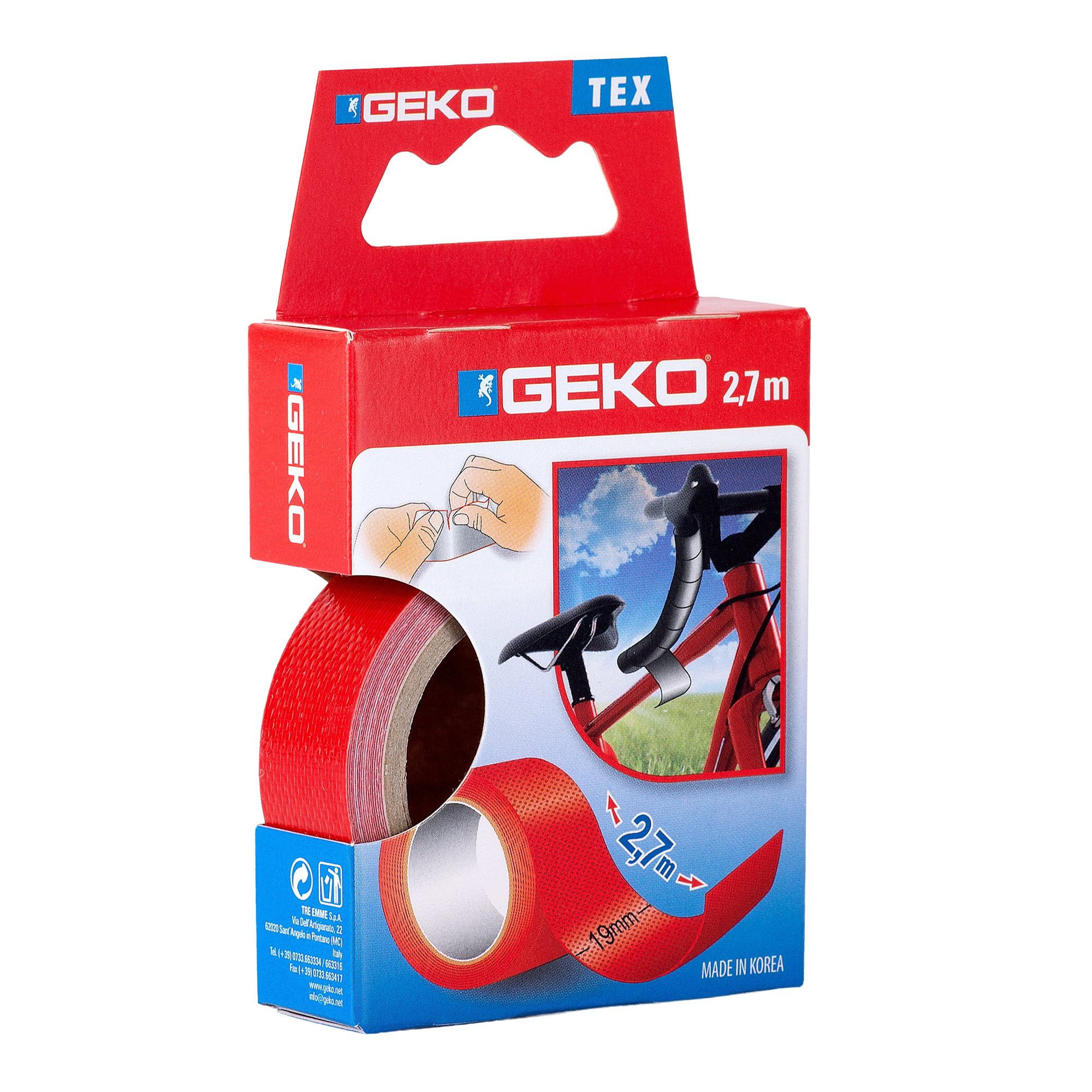 Nastro adesivo telato Tex - 19 mm x …