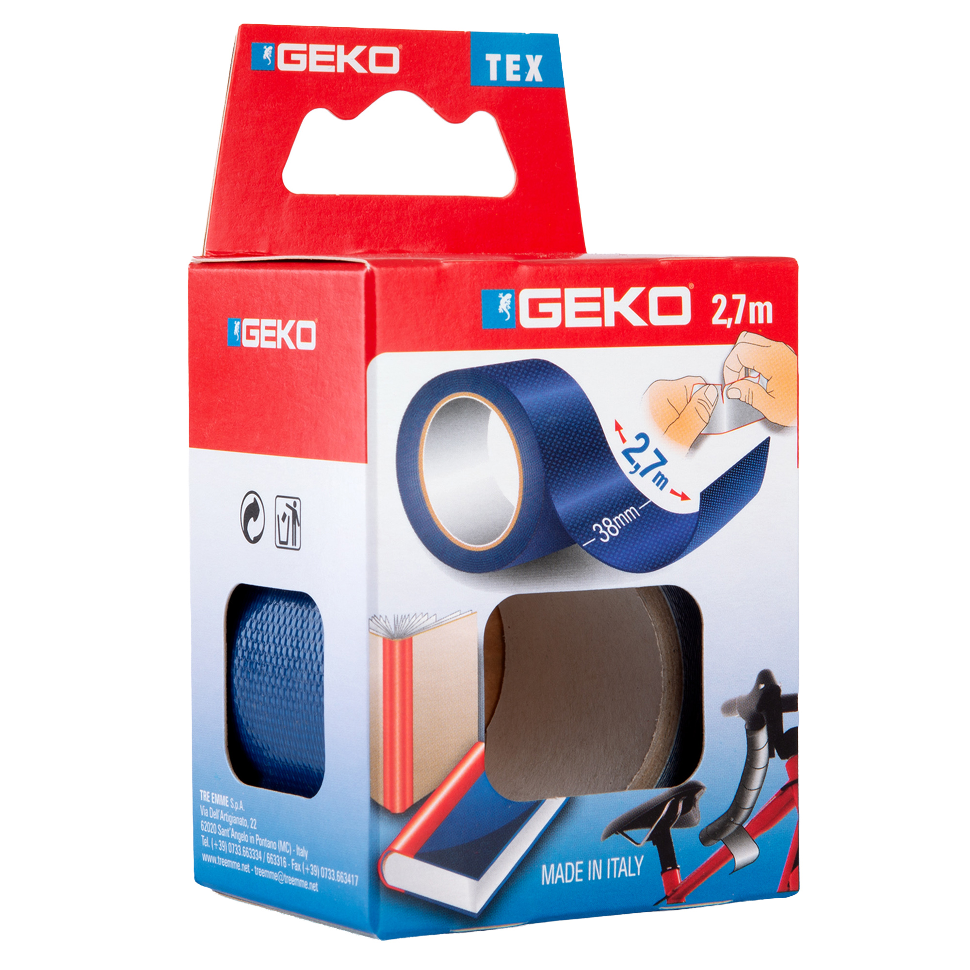Nastro adesivo telato Tex - 38 mm x …