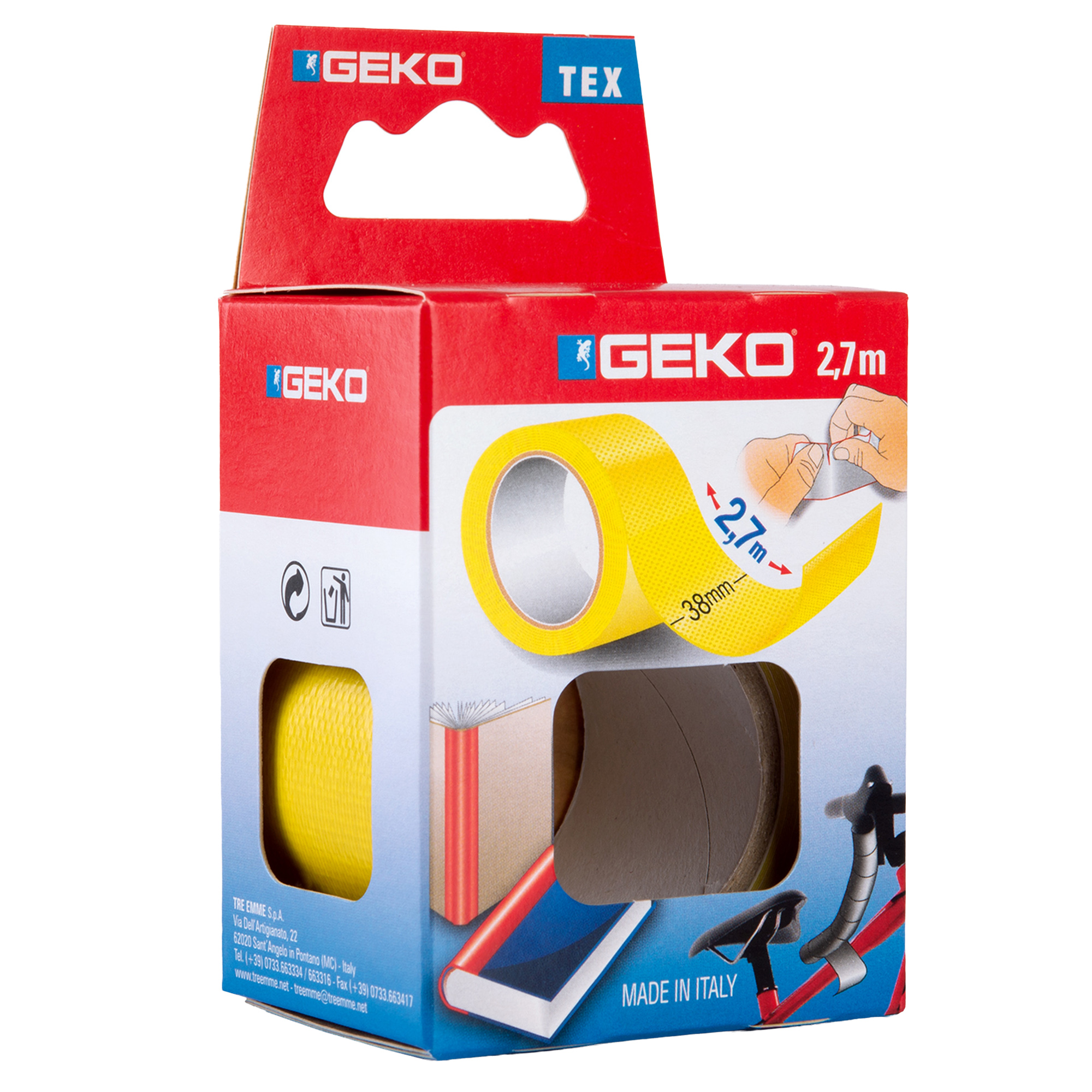 Nastro adesivo telato Tex - 38 mm x …