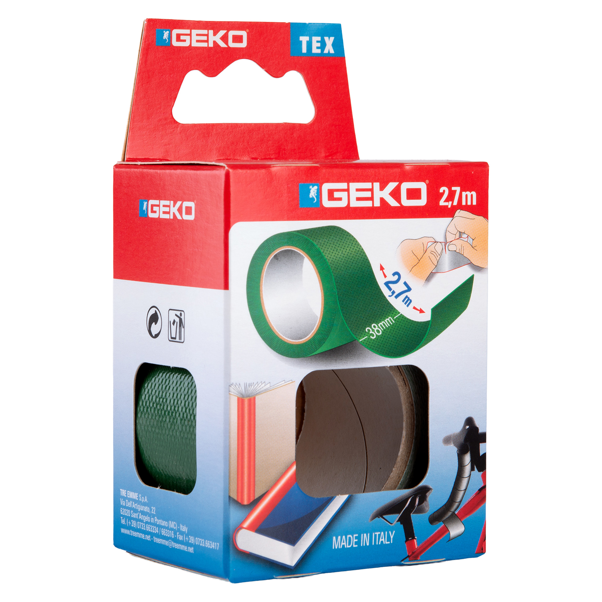 Nastro adesivo telato Tex - 38 mm x …