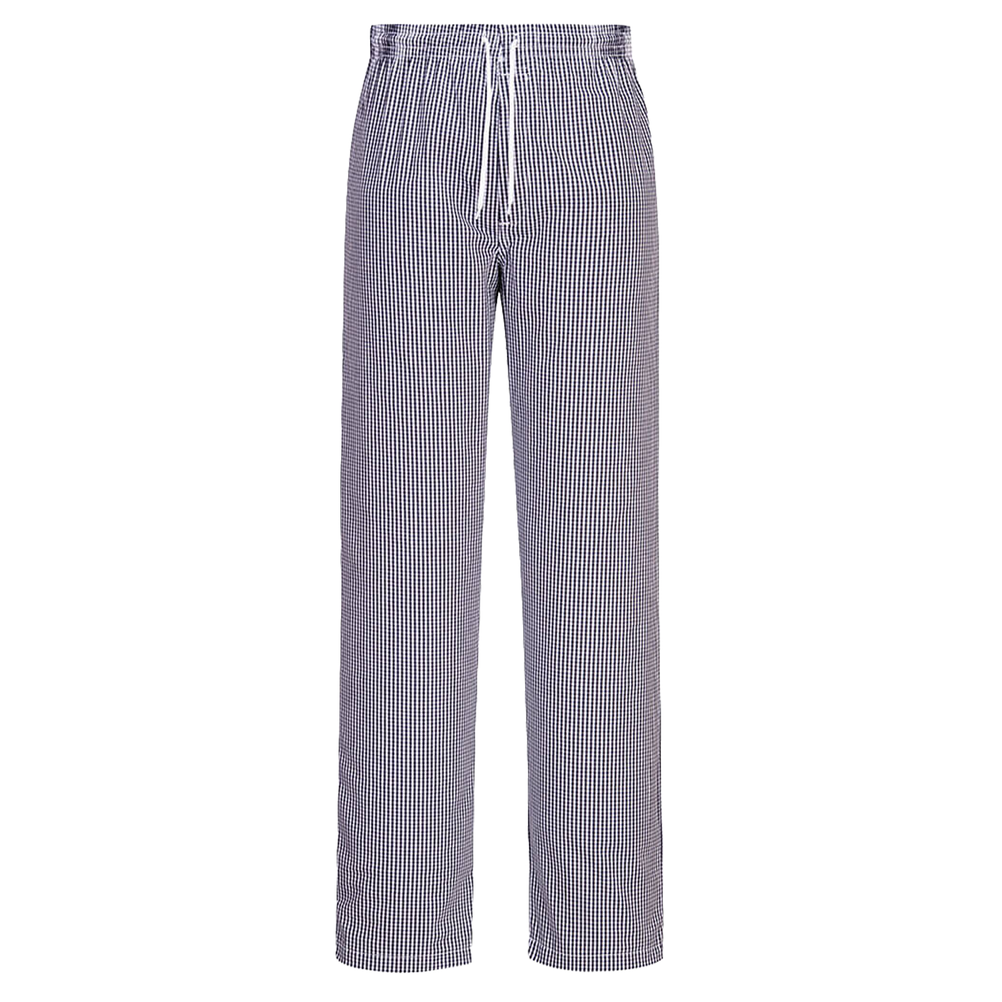 Pantaloni da cuoco Bromley tg XXL quadretti neri …