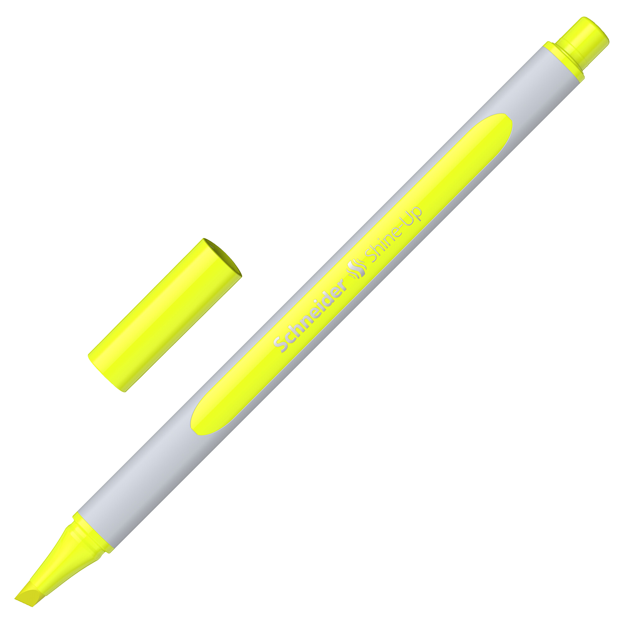 Evidenziatore Shine-Up - punta a scalpello - giallo …