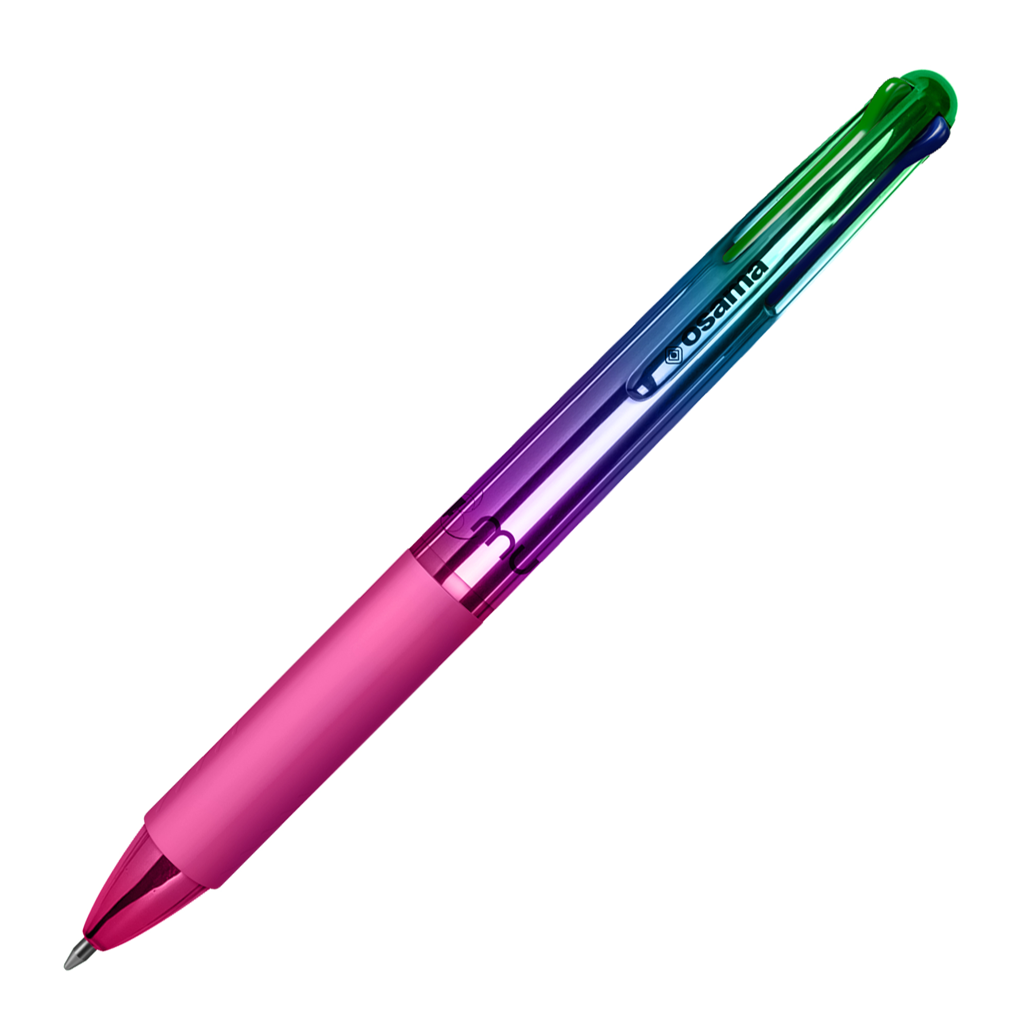Penna a sfera 4 Multi Chrome - punta …