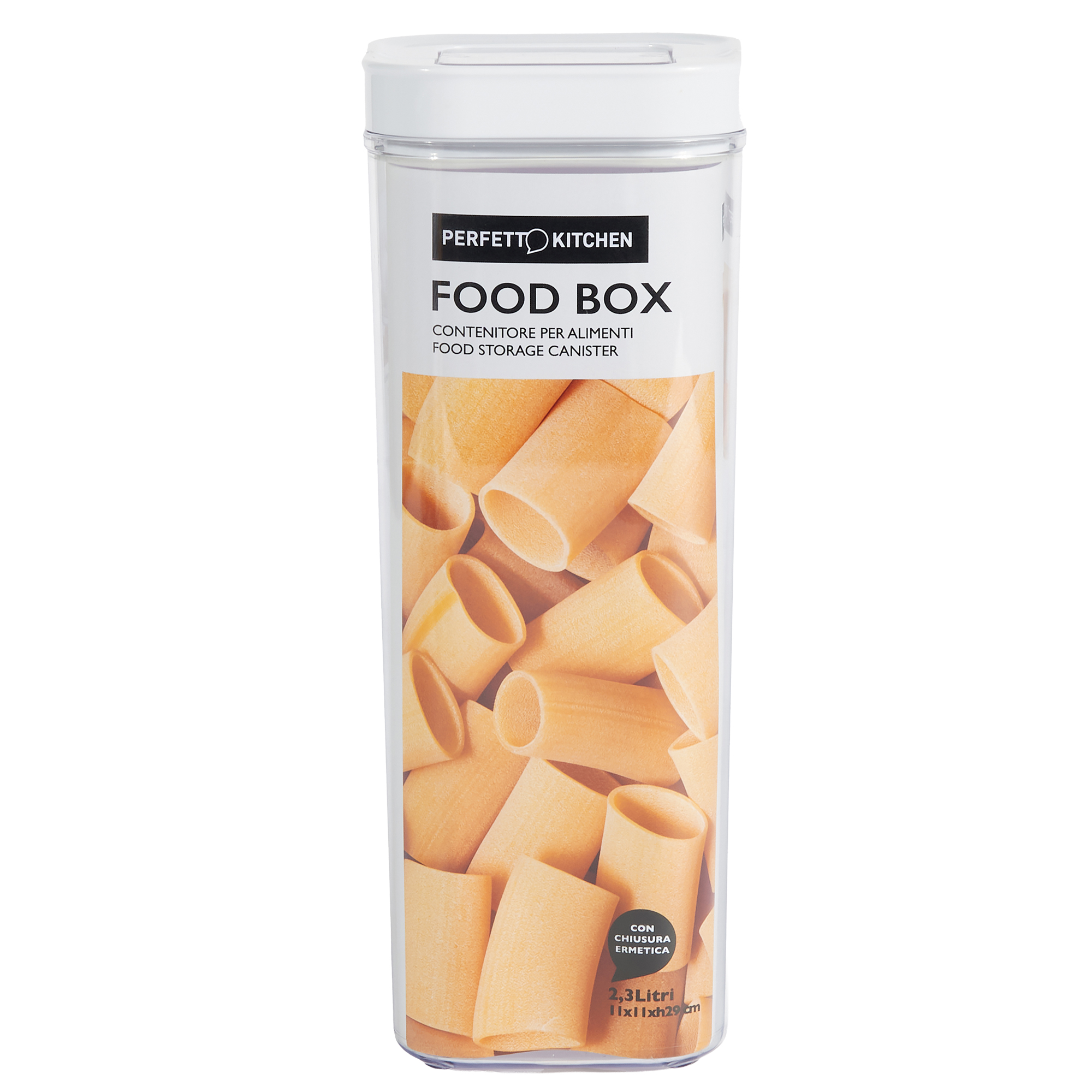 contenitore alimentare Foodbox in ABS 110x110x290mm 2,3lt Perfetto