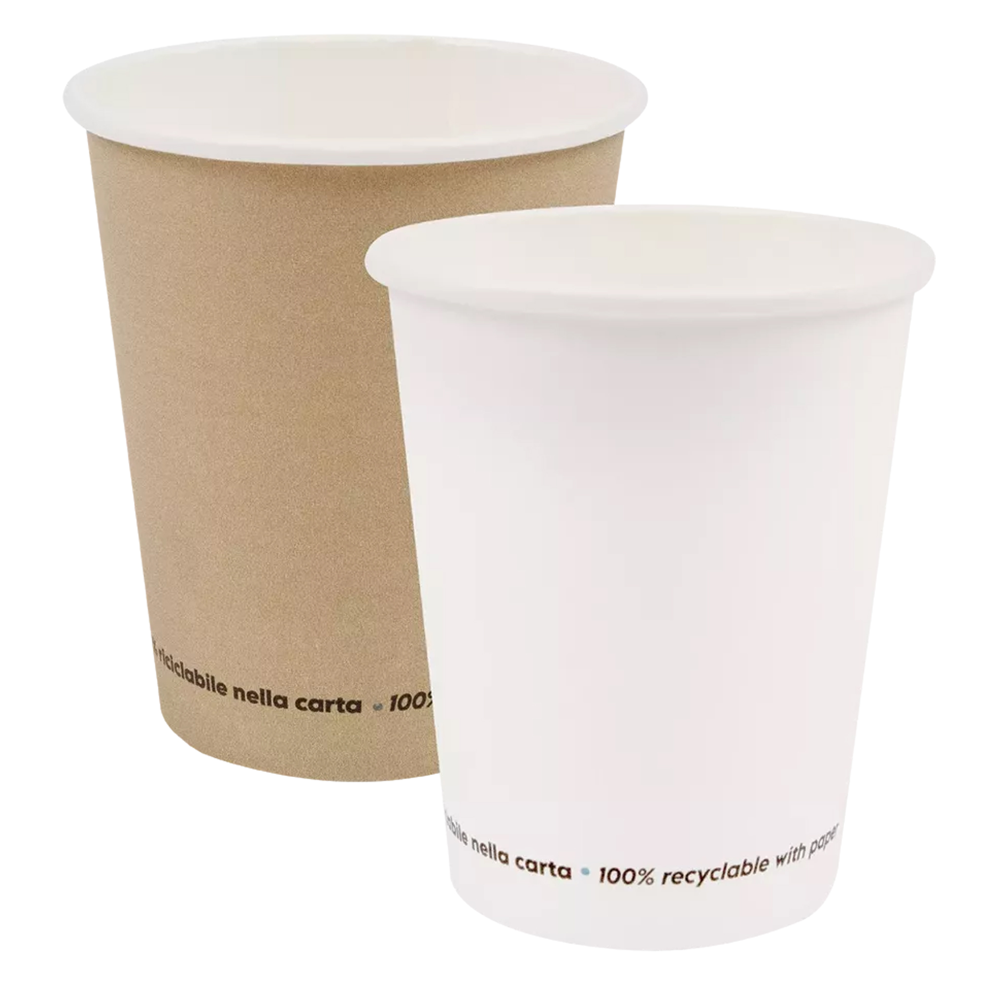 Conf 50 Bicchieri in carta 250ml avana Signor …