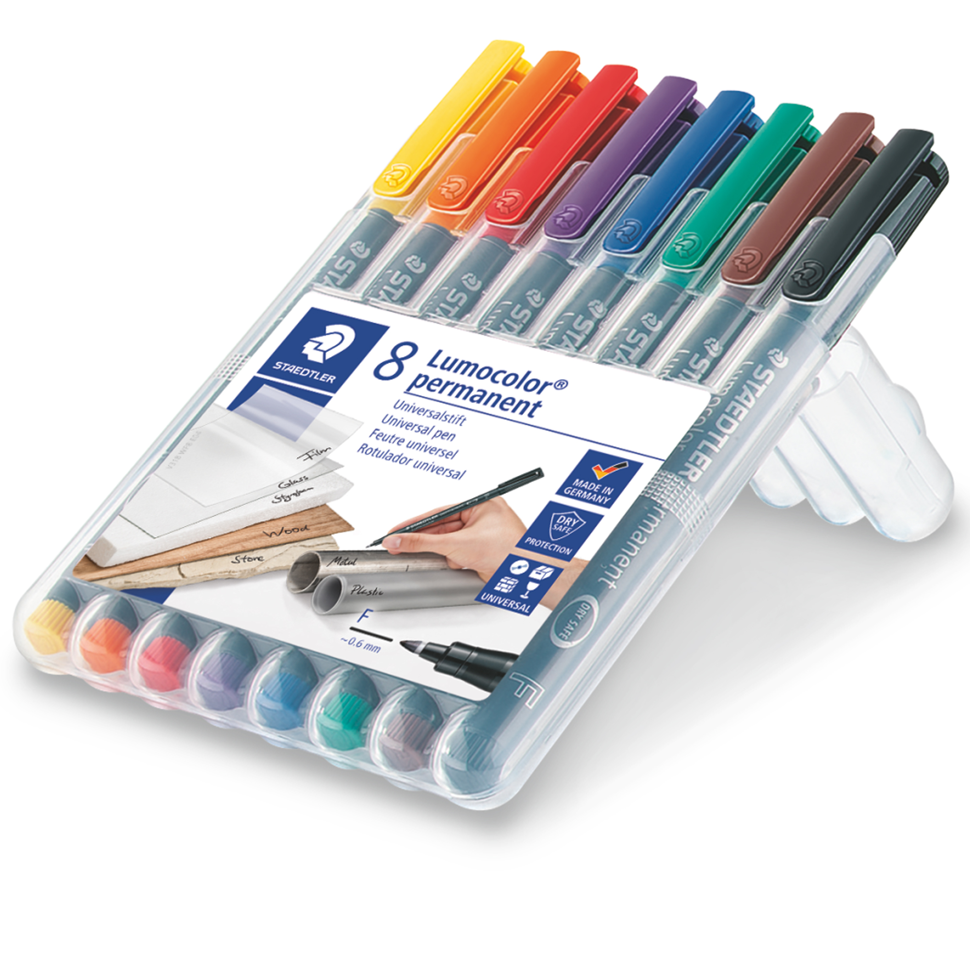 Pennarello Astucci Lumocolor Permanent 318 - punta 0,6 …