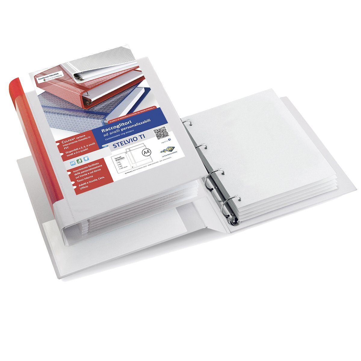 Raccoglitore personalizzabile Stelvio TI - 22 x 30 …