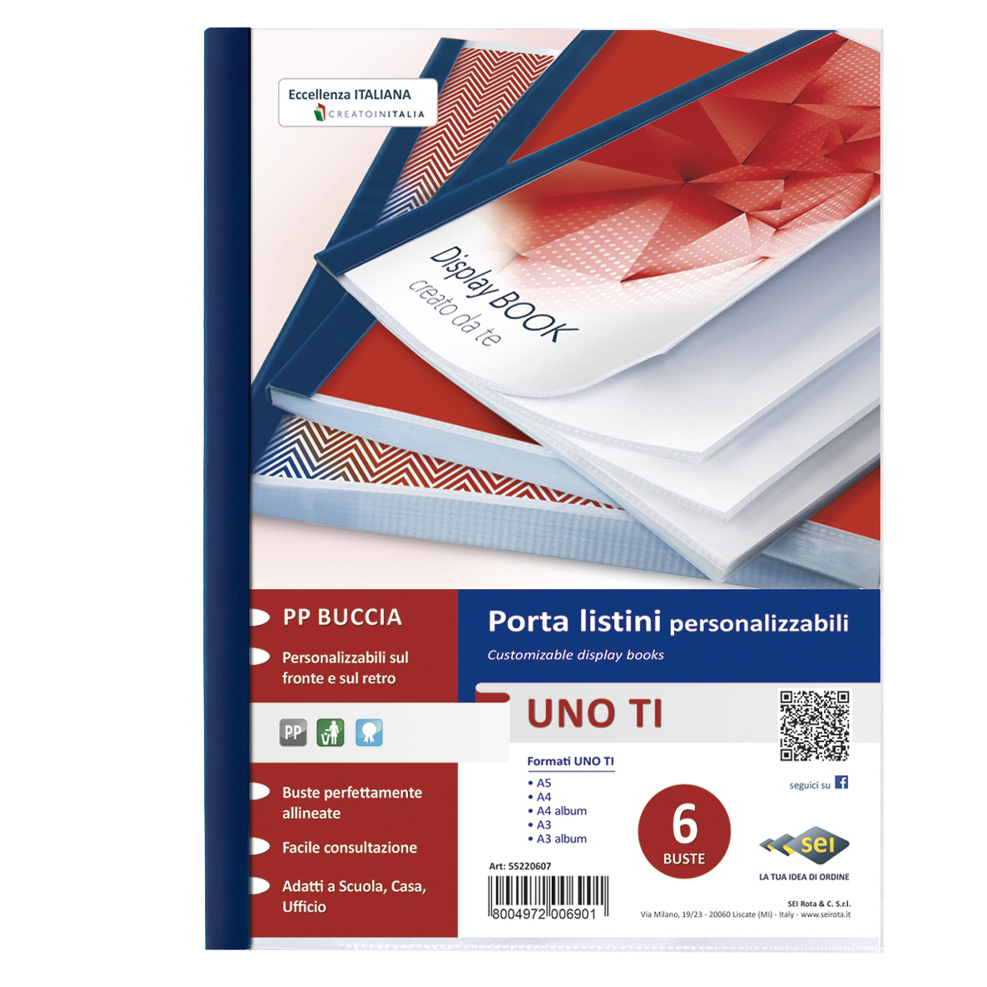 Portalistini personalizzabile Uno TI - 22 x 30 …
