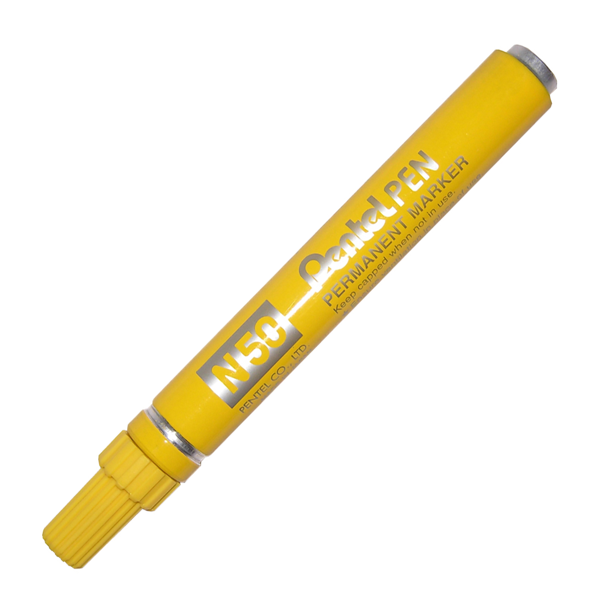 Marcatore permanente N50 - punta tonda - giallo …