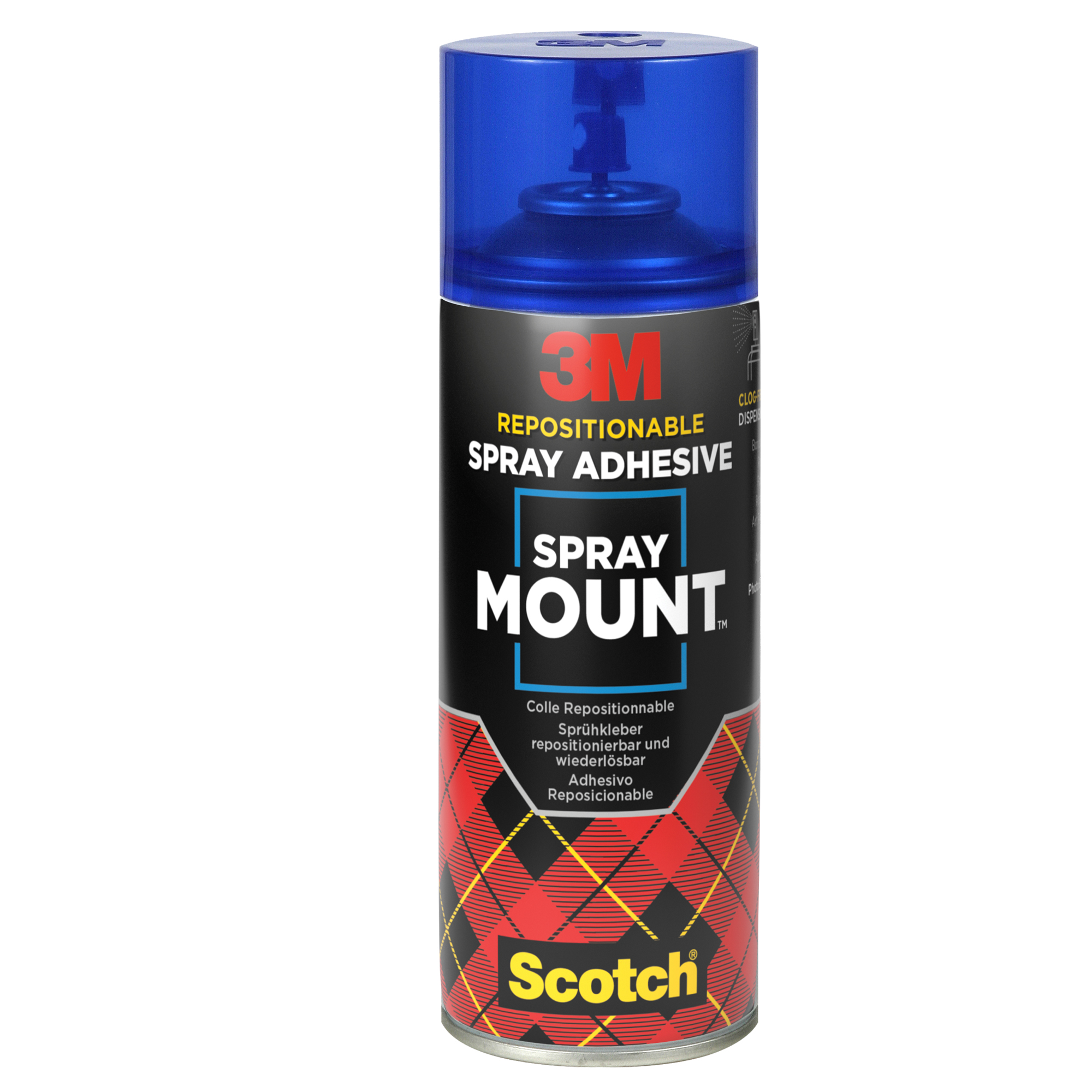 Colla spray 3M SprayMount™ permanente dopo l'asciugatura - …