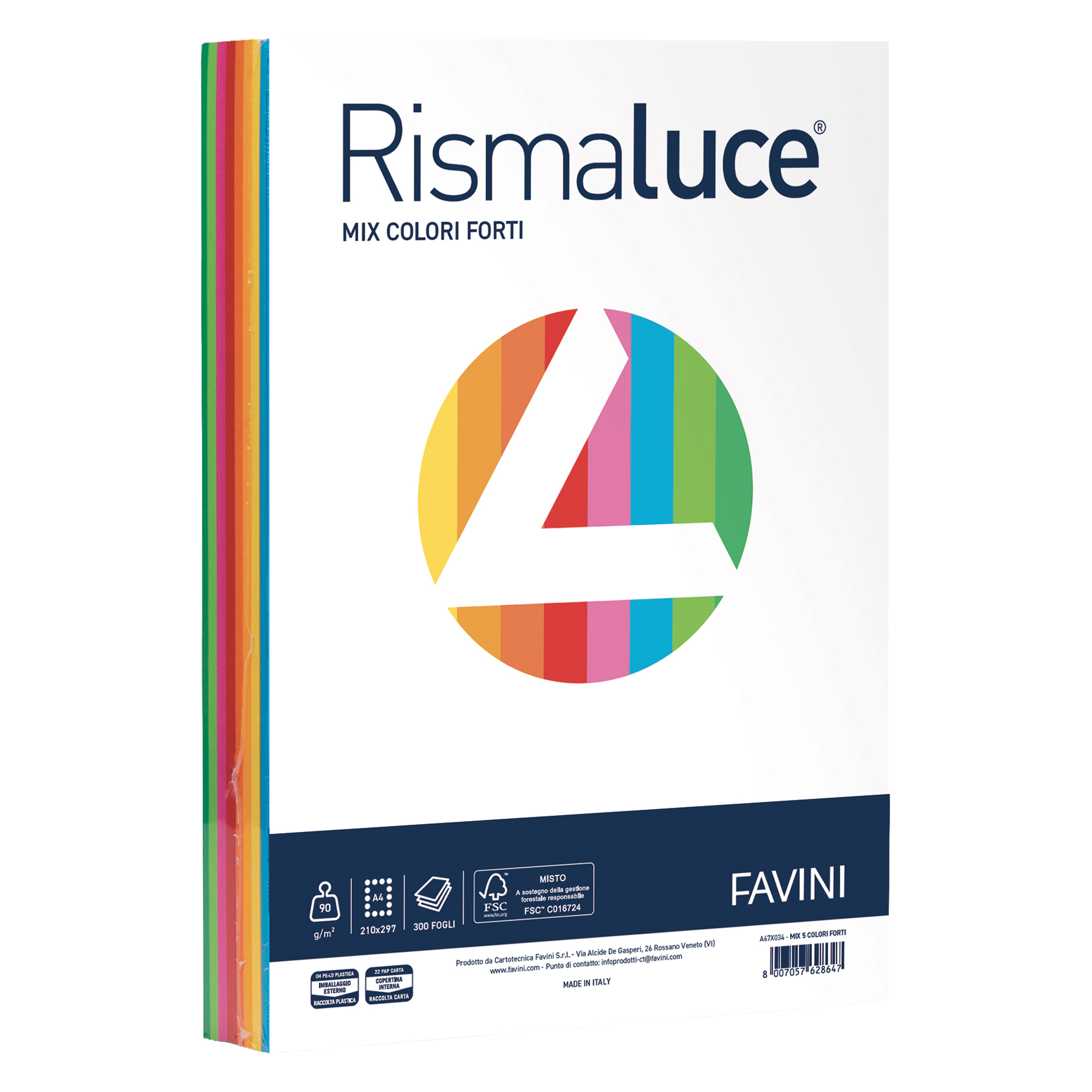 Carta Rismaluce - A3 - 90 gr - …