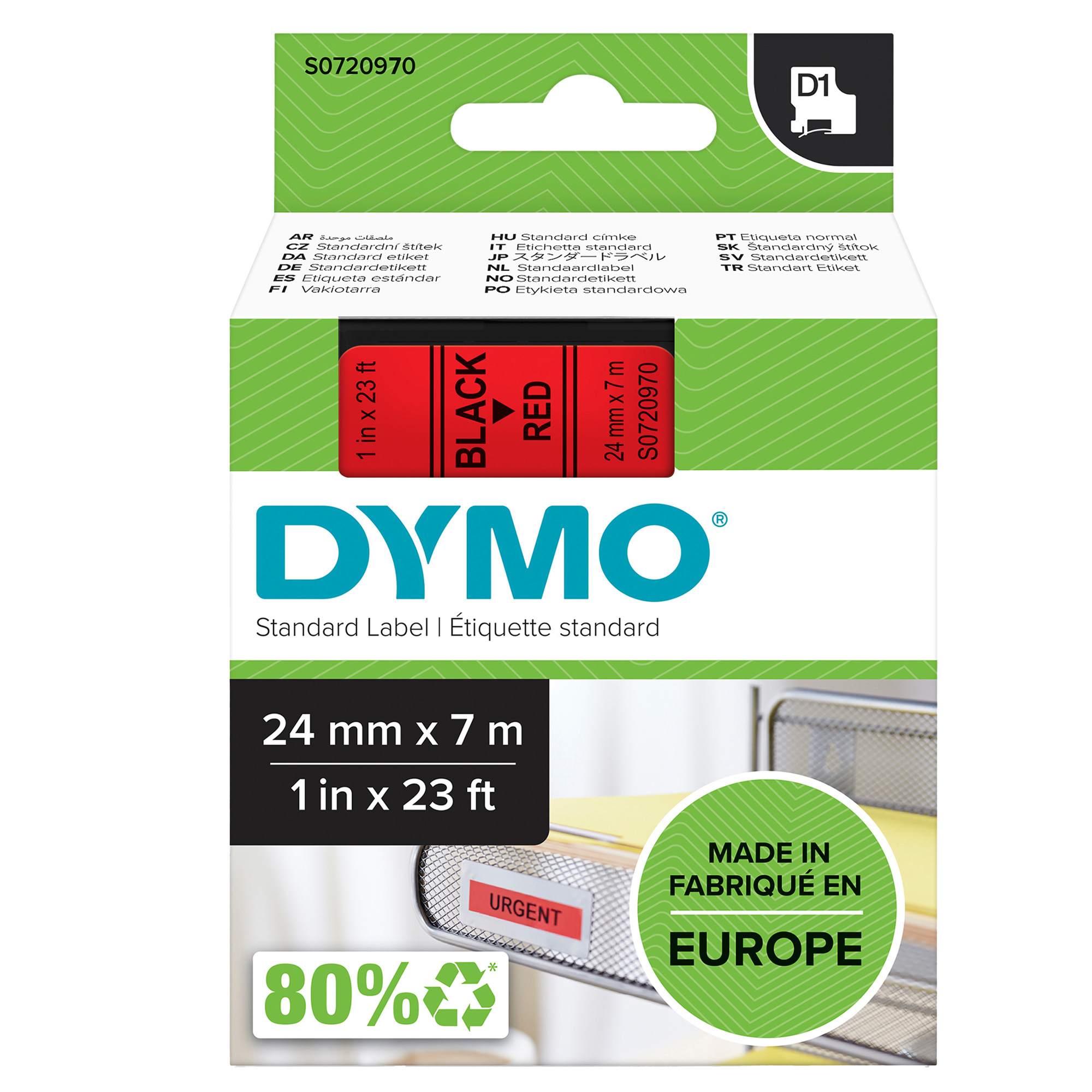 Nastro D1 standard 537170 - 24 mm x …
