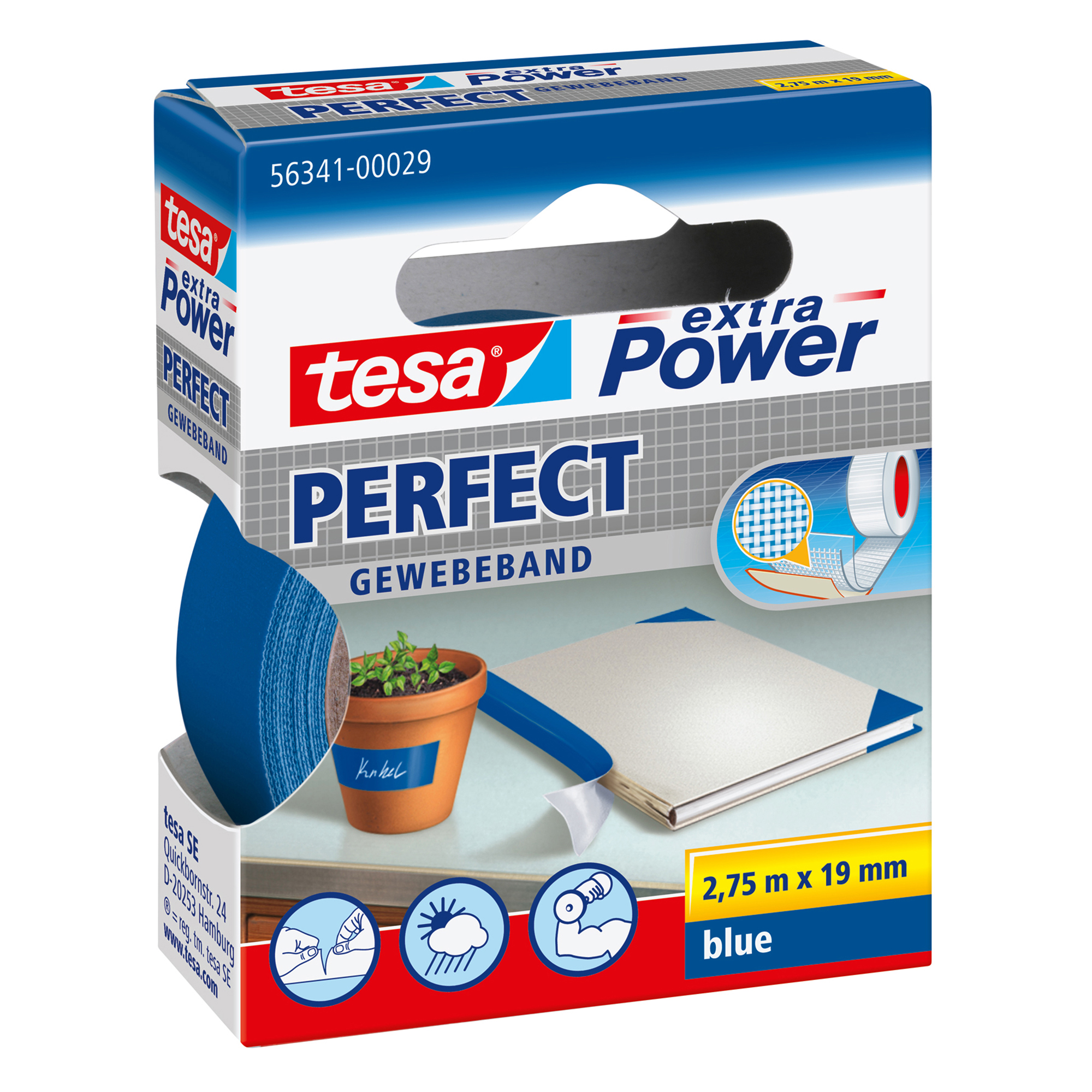Nastro adesivo telato XP Perfect - 19 mm …