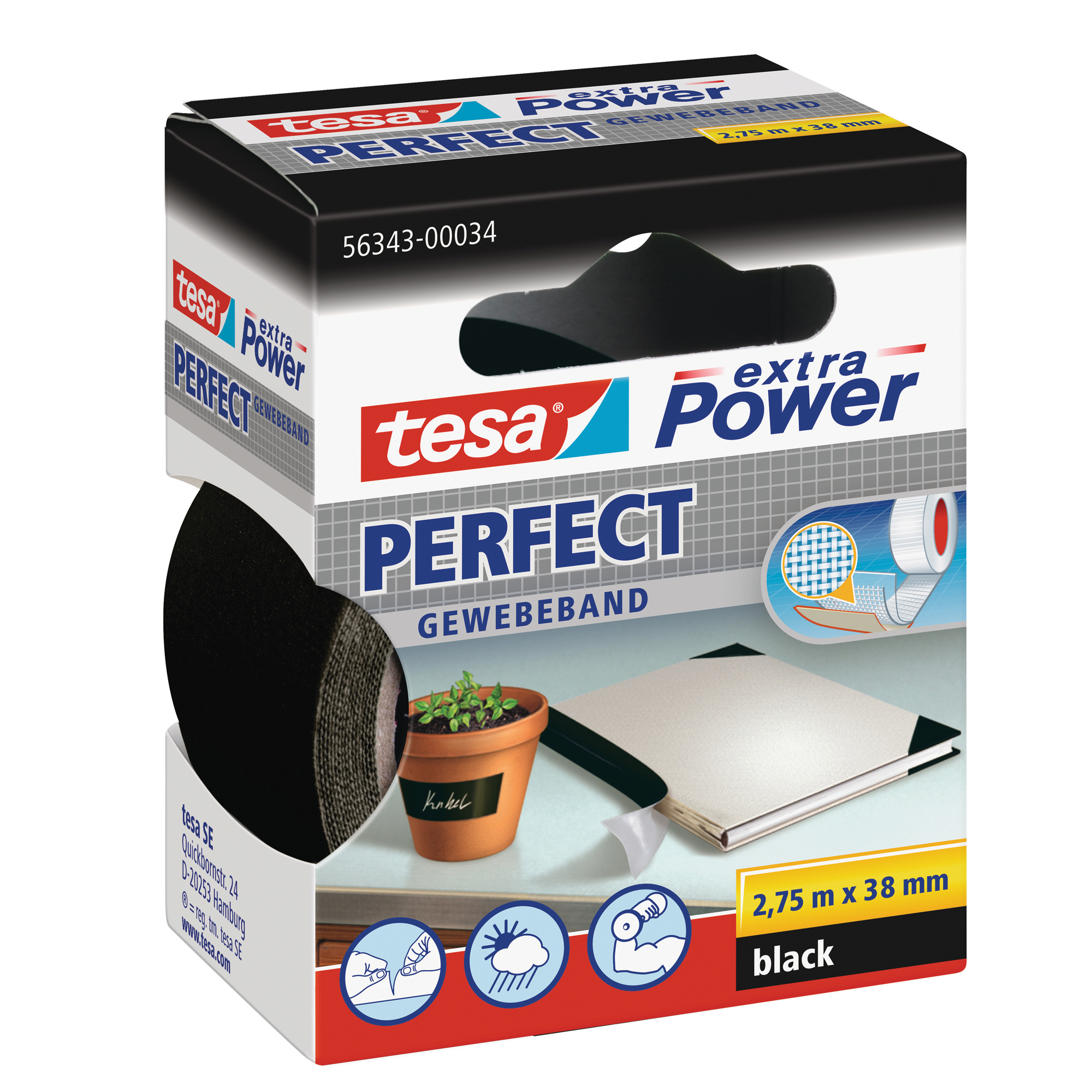 Nastro adesivo telato XP Perfect - 38 mm …