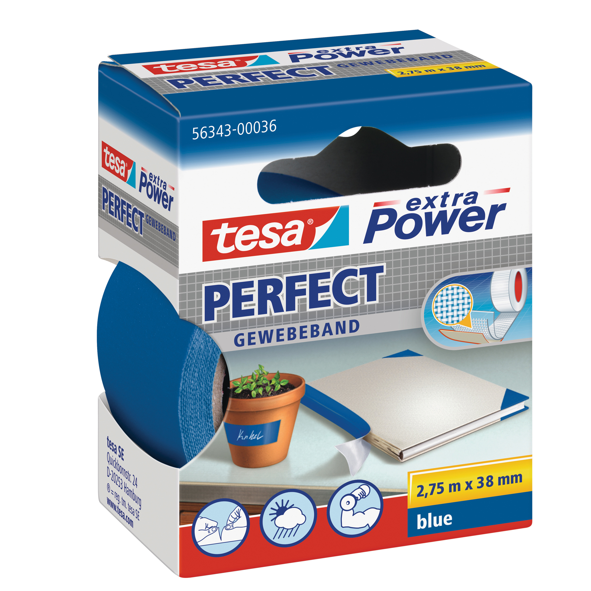 Nastro adesivo telato XP Perfect - 38 mm …