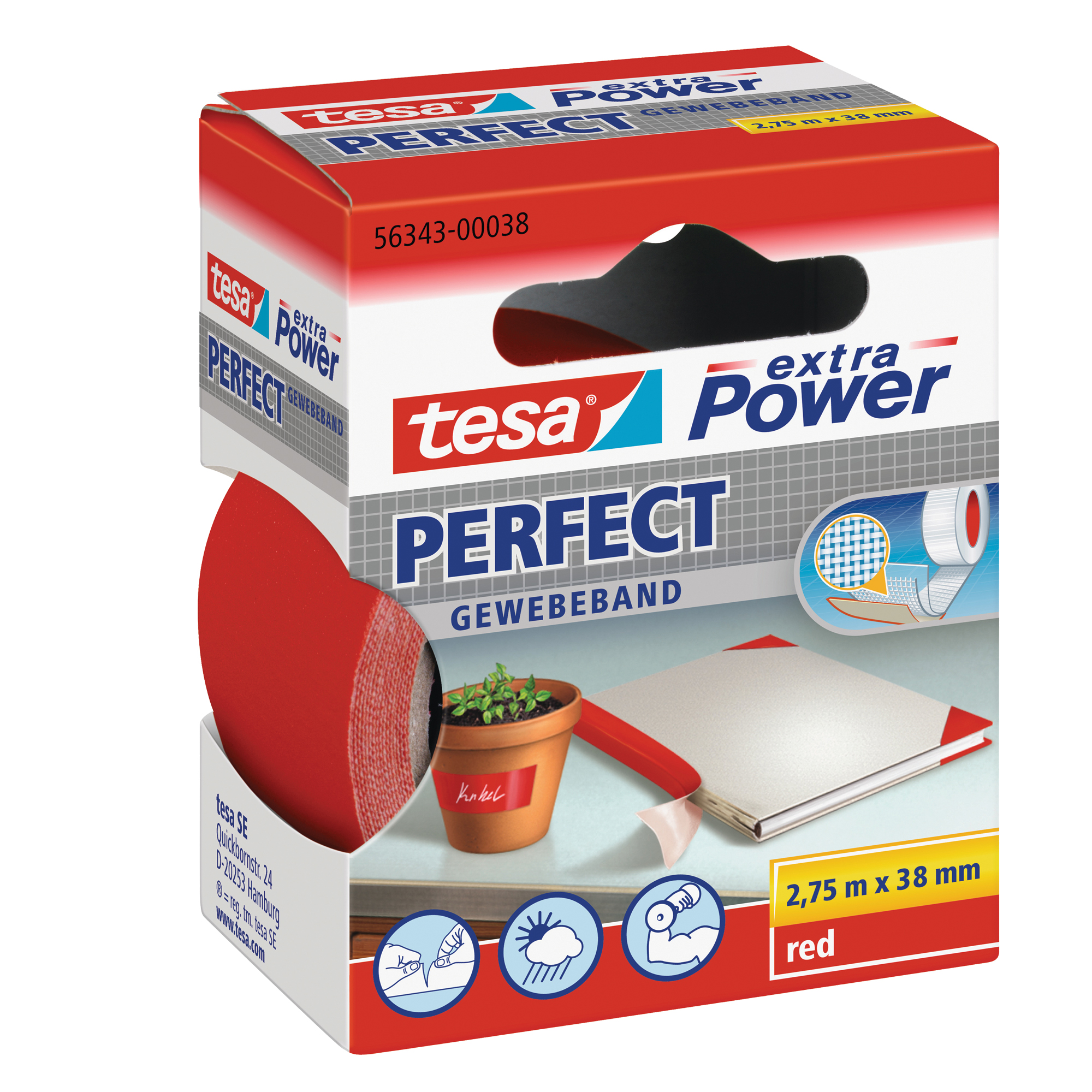 Nastro adesivo telato XP Perfect - 38 mm …