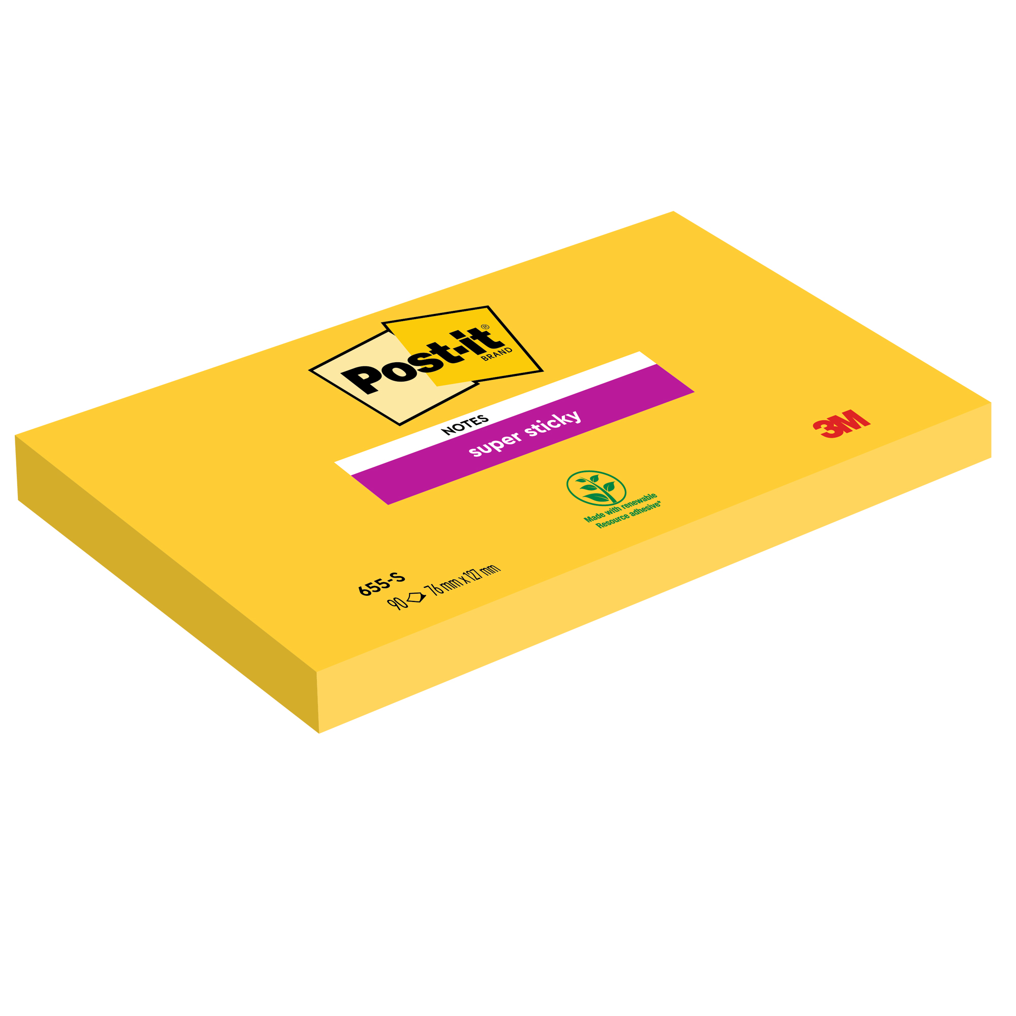 Blocco foglietti Post-it Super Sticky - 655-S - …