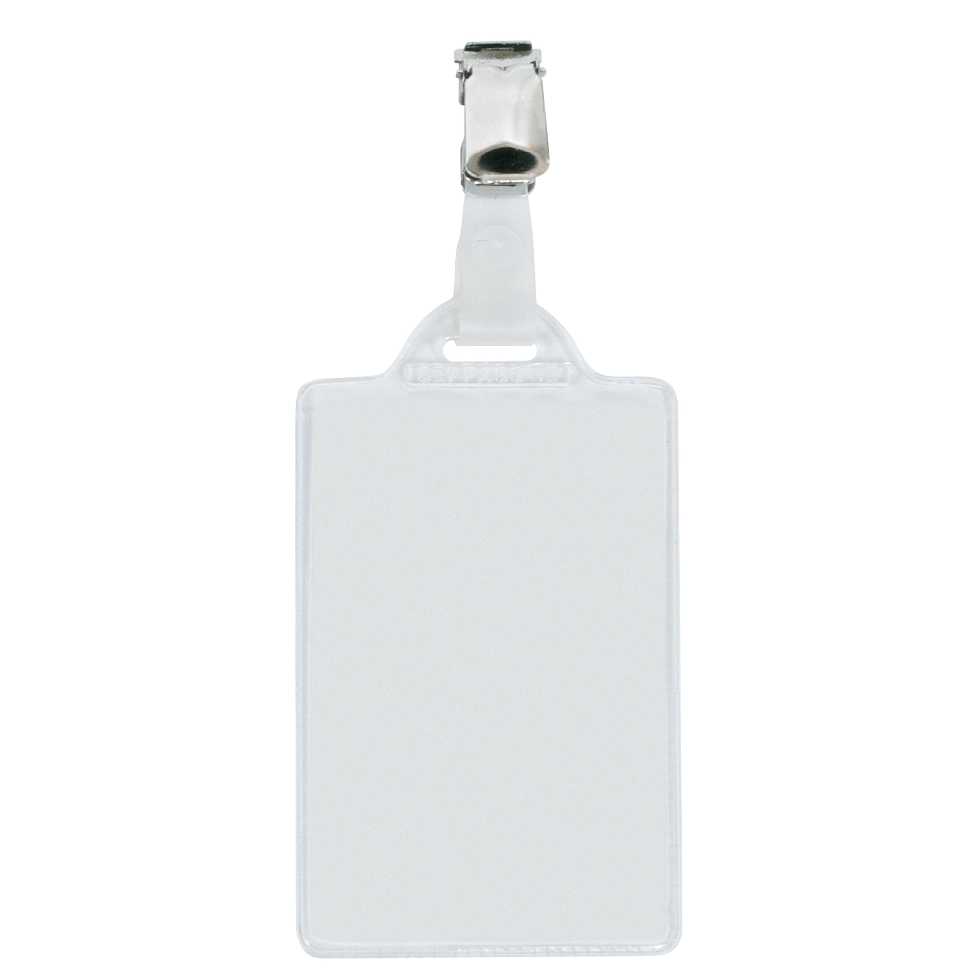 Portanome Pass 1E - clip in metallo - …