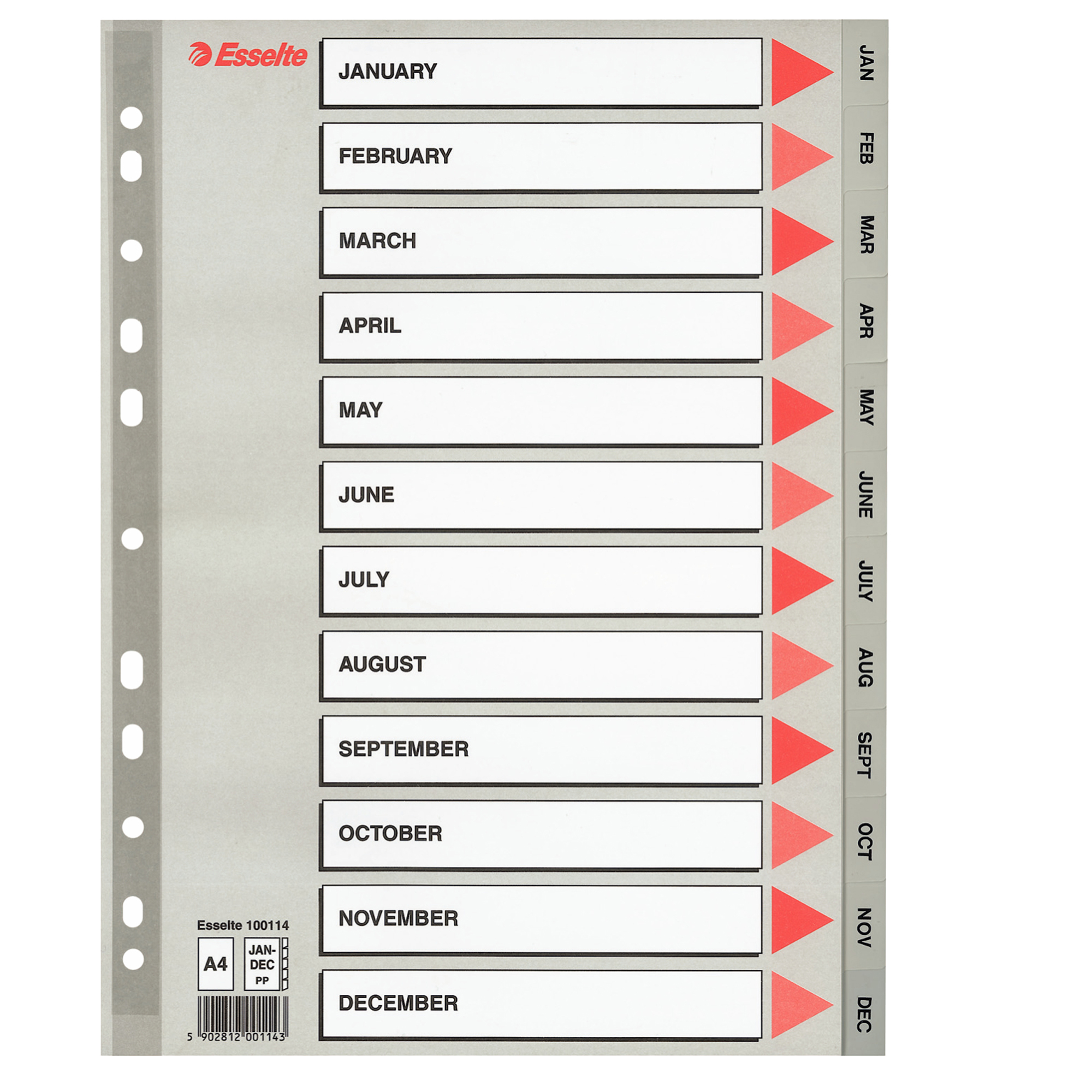 Separatore mensile Gen/Dic - PP - A4 - …