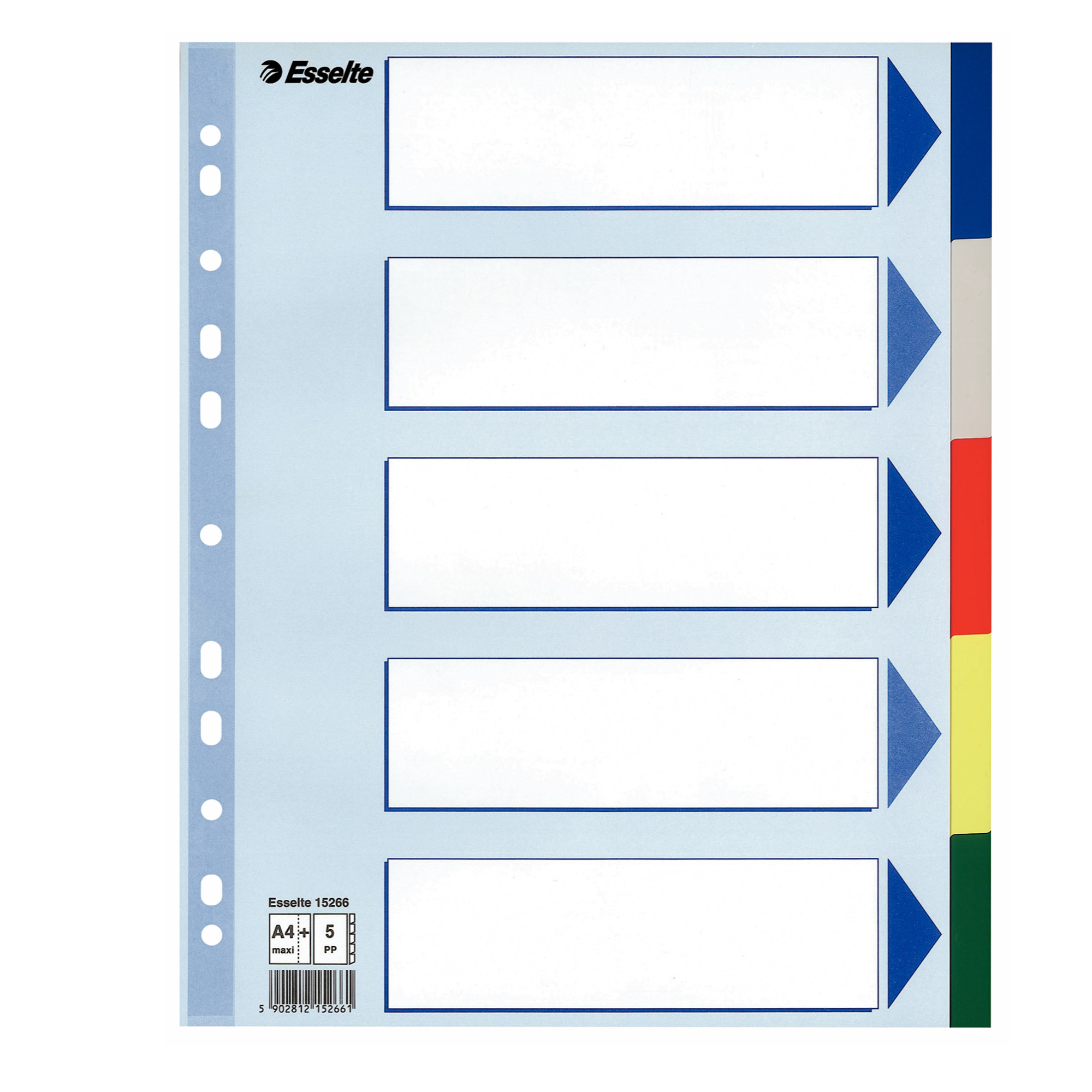 Separatore - 5 tasti colorati - PP - …