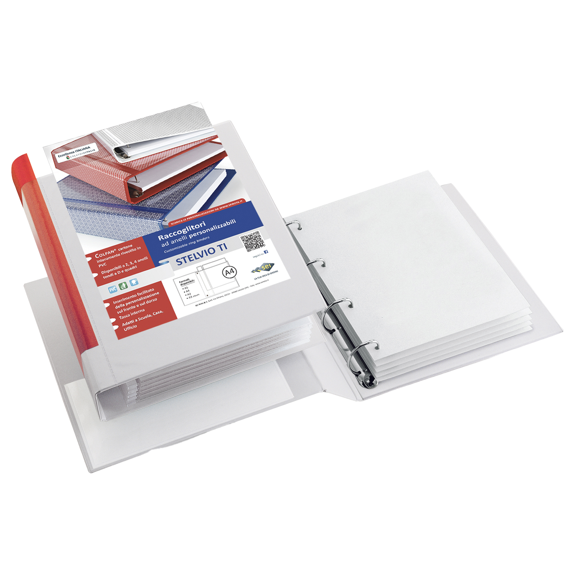 Raccoglitore personalizzabile Stelvio TI - 22 x 30 …