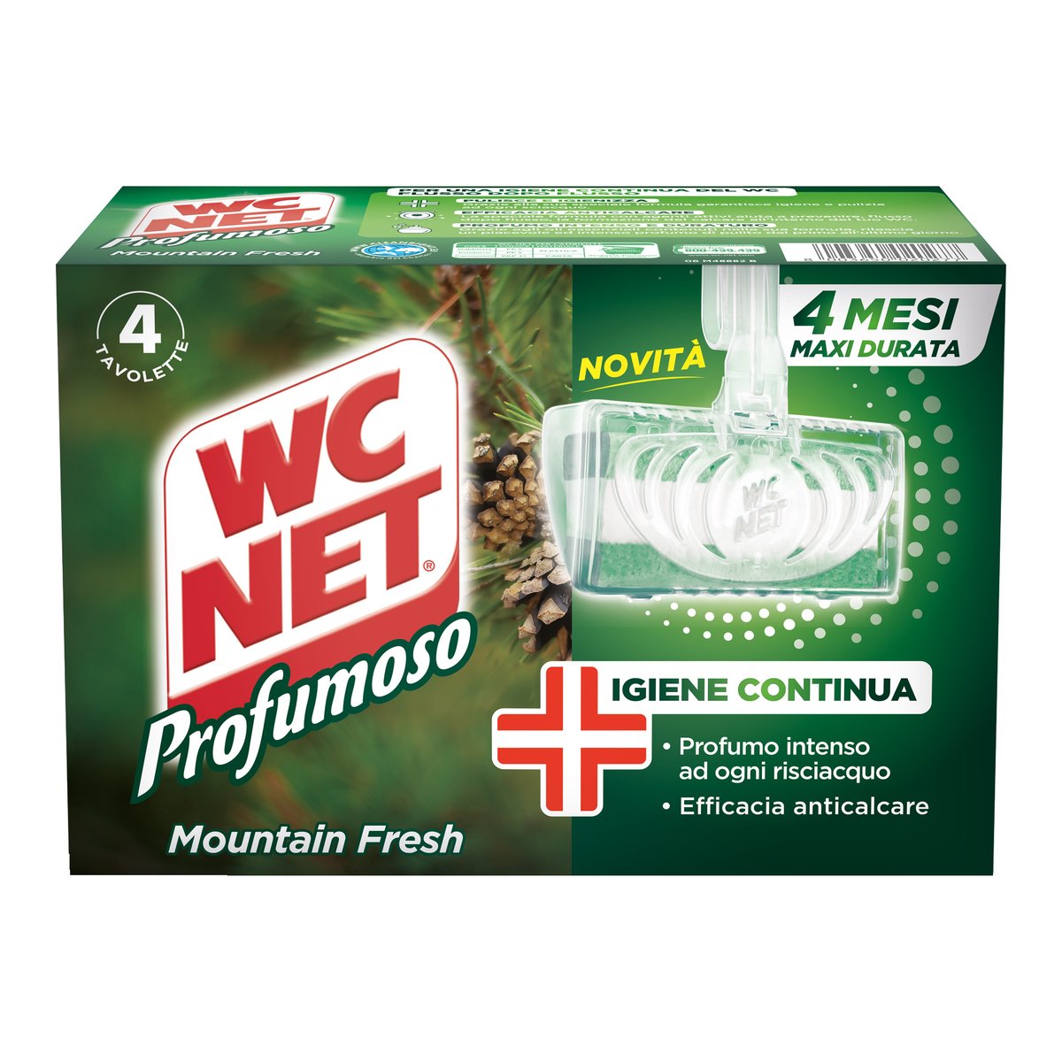 Tavoletta Profumoso Mountain Fresh - WC Net - …