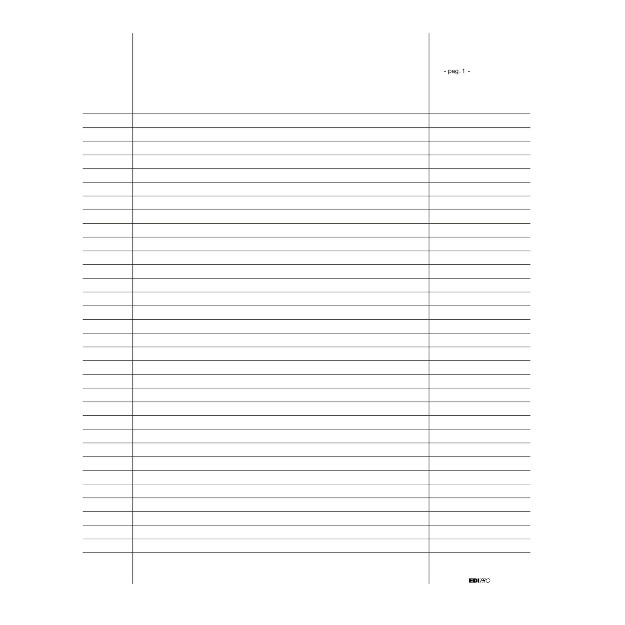 Registro libro soci - 31 x 24,5cm - …
