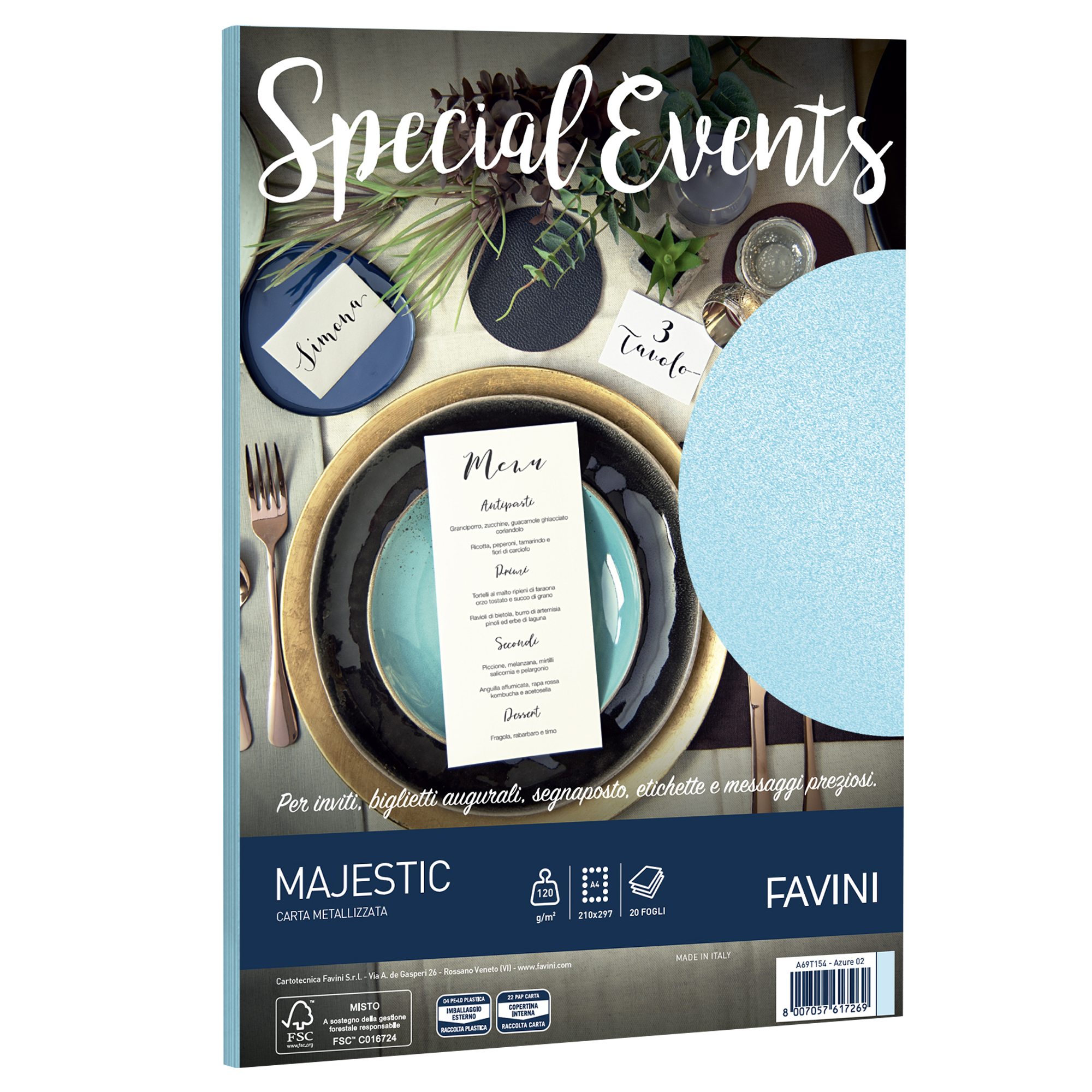 Carta metallizzata Special Events - A4 - 120 …