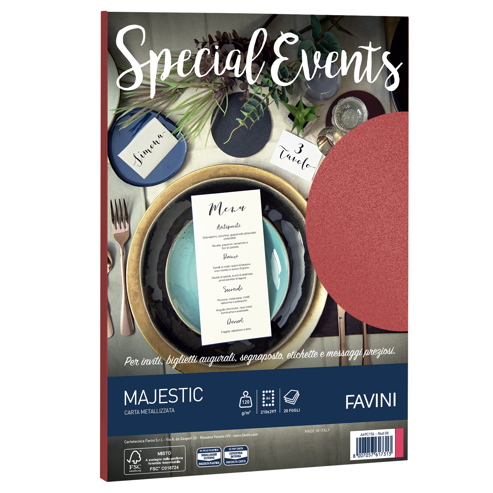 Carta metallizzata Special Events - A4 - 120 …
