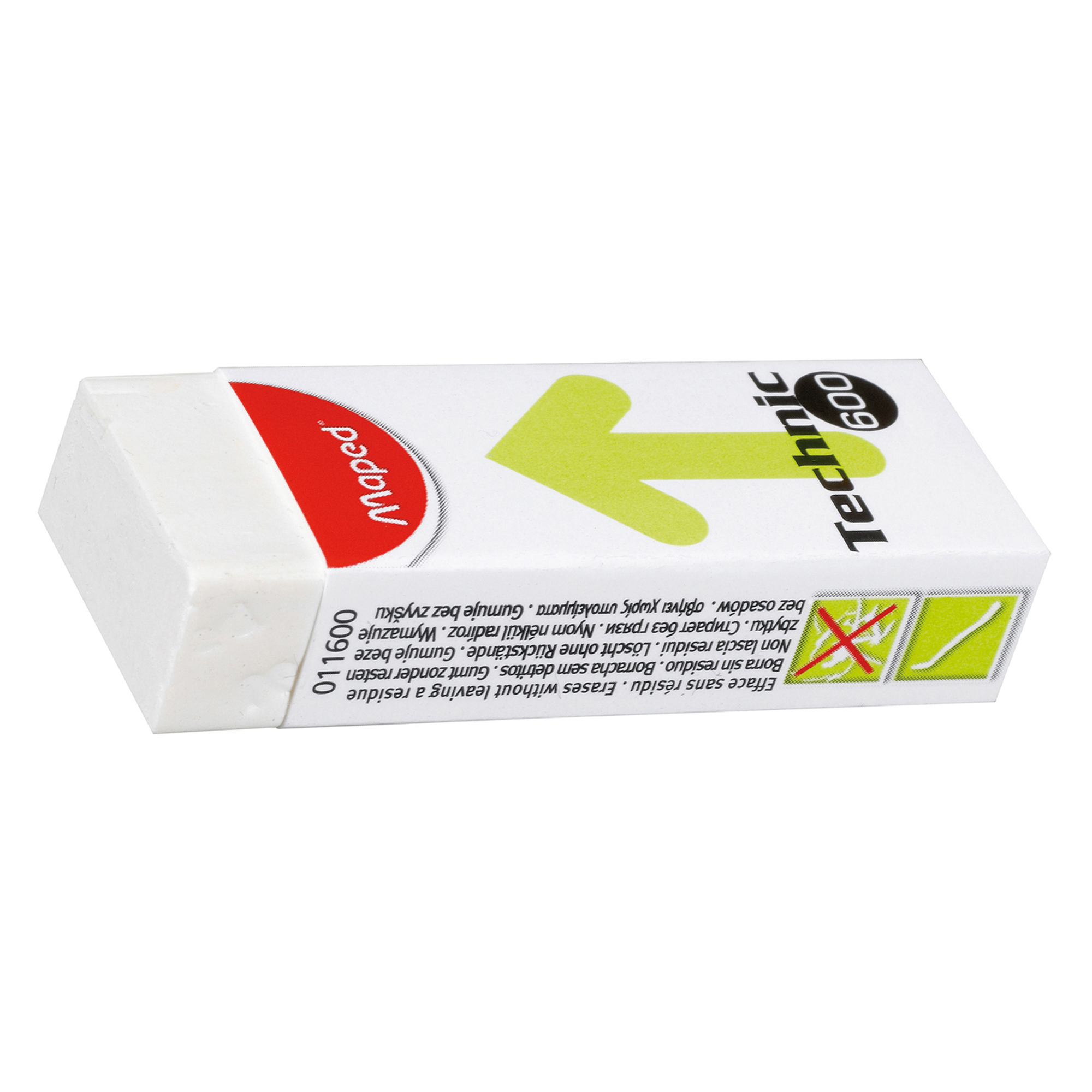 Gomma Technic 600 - 60x21x12mm - bianca - …