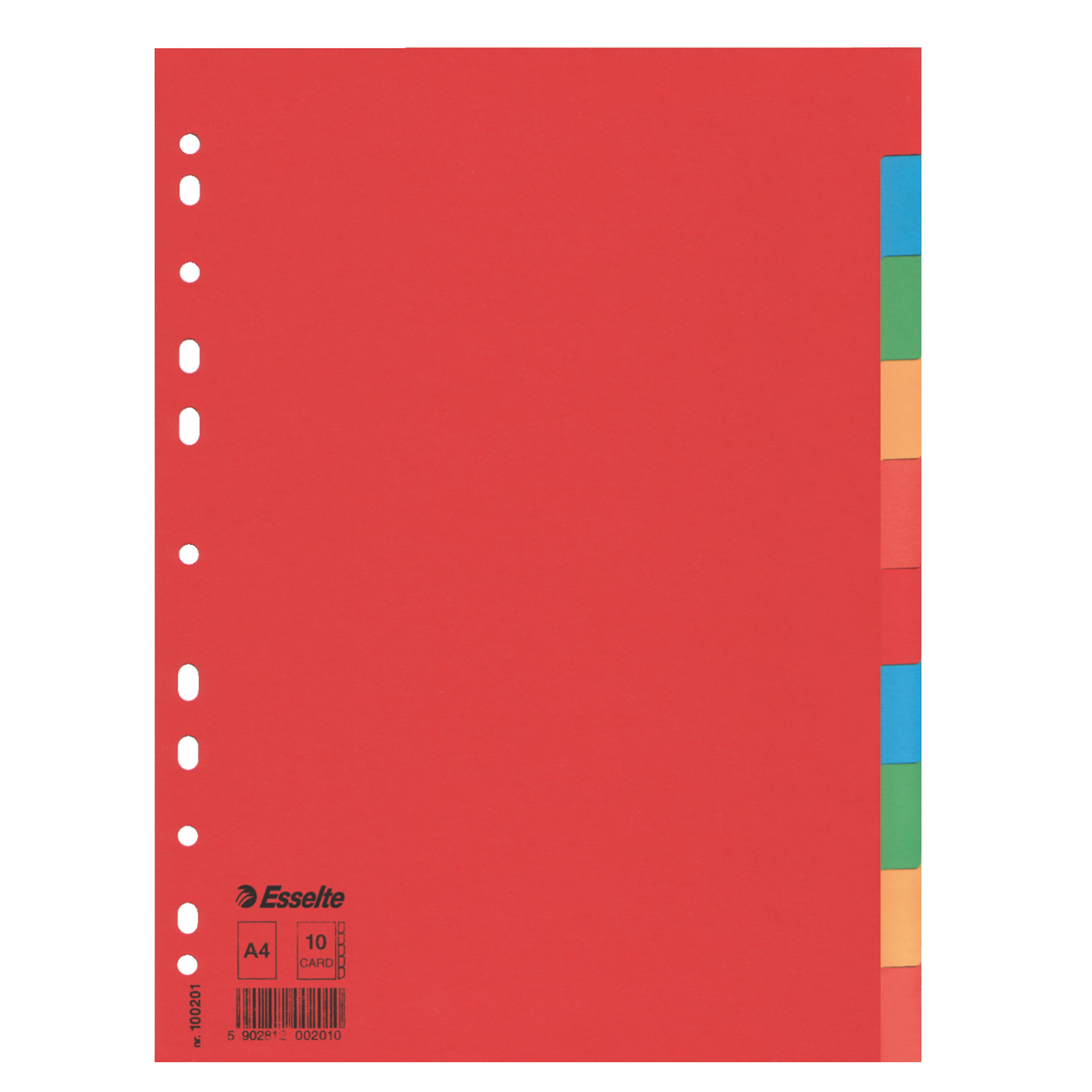 Separatore Economy - 10 tasti - cartoncino colorato …