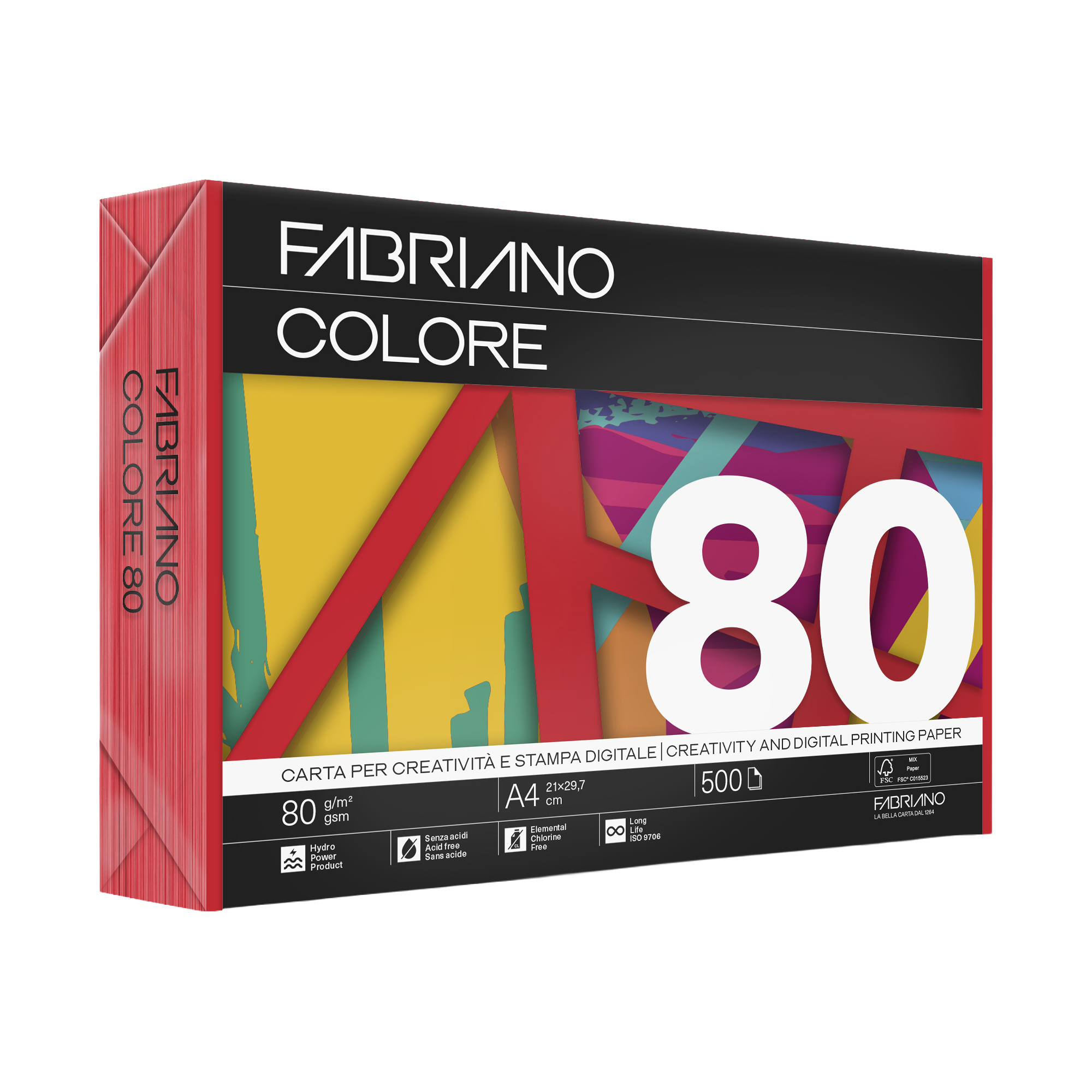 Carta Fabriano Colore - A4 - 80 gr …