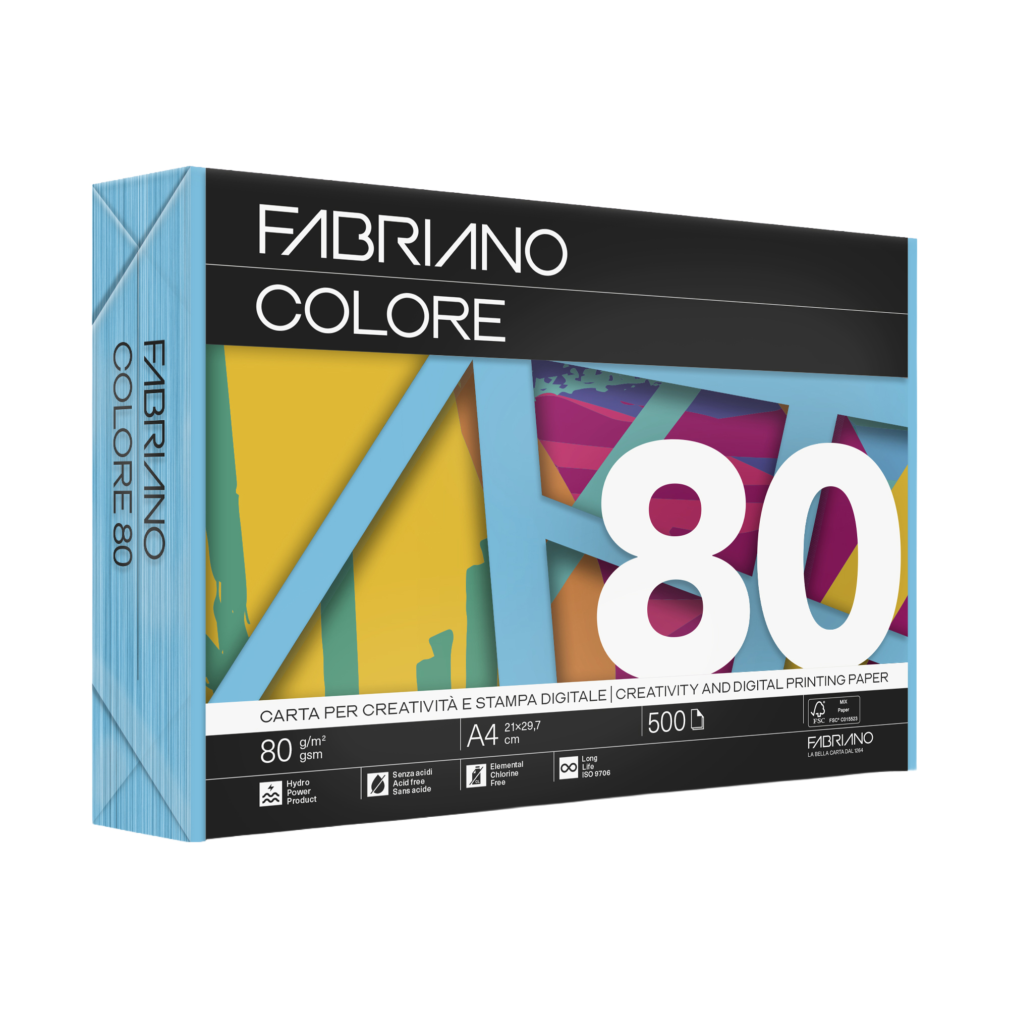 Carta Fabriano Colore - A4 - 80 gr …