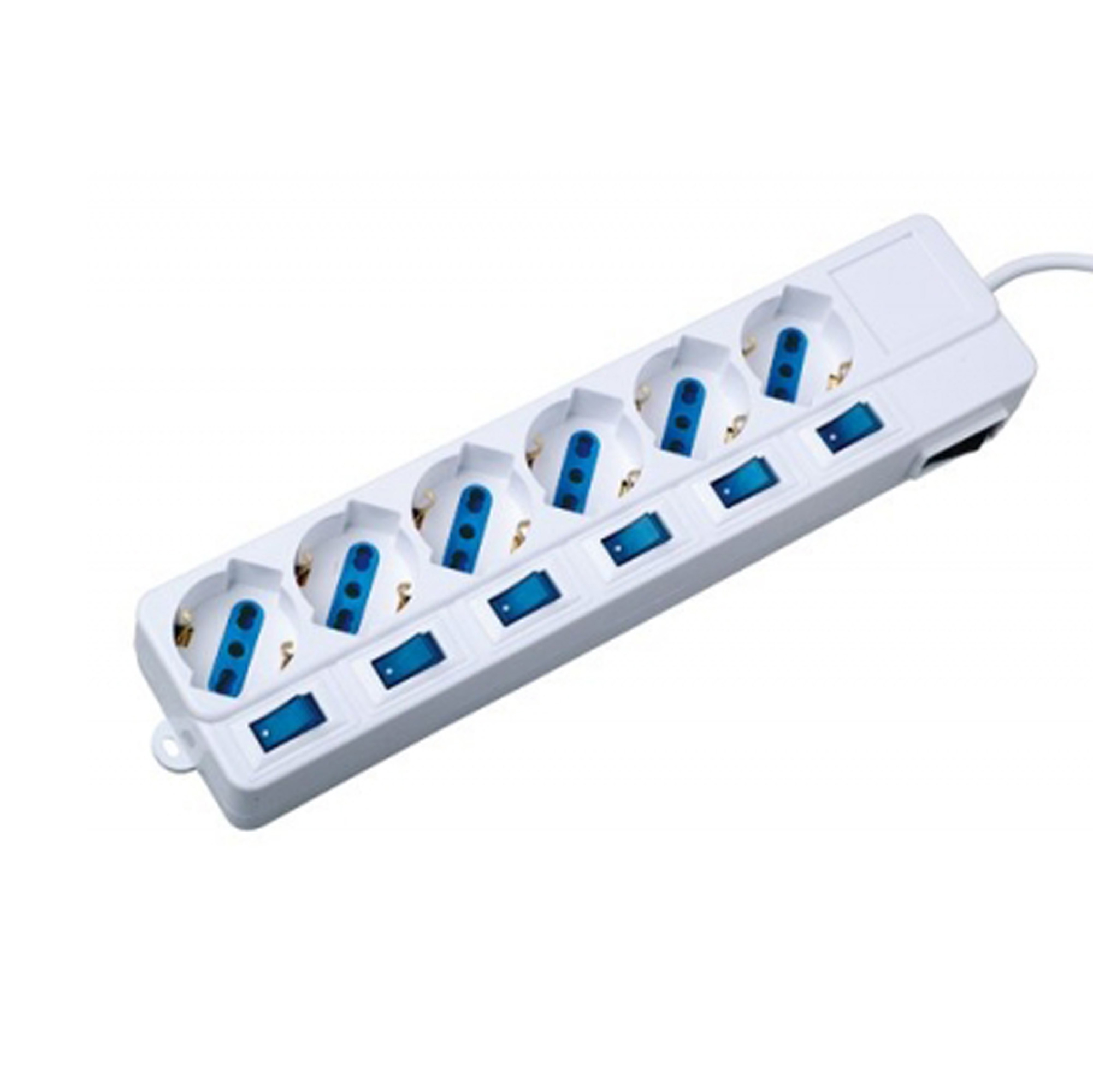 Presa multipla - 6 prese multistandard con interruttore …