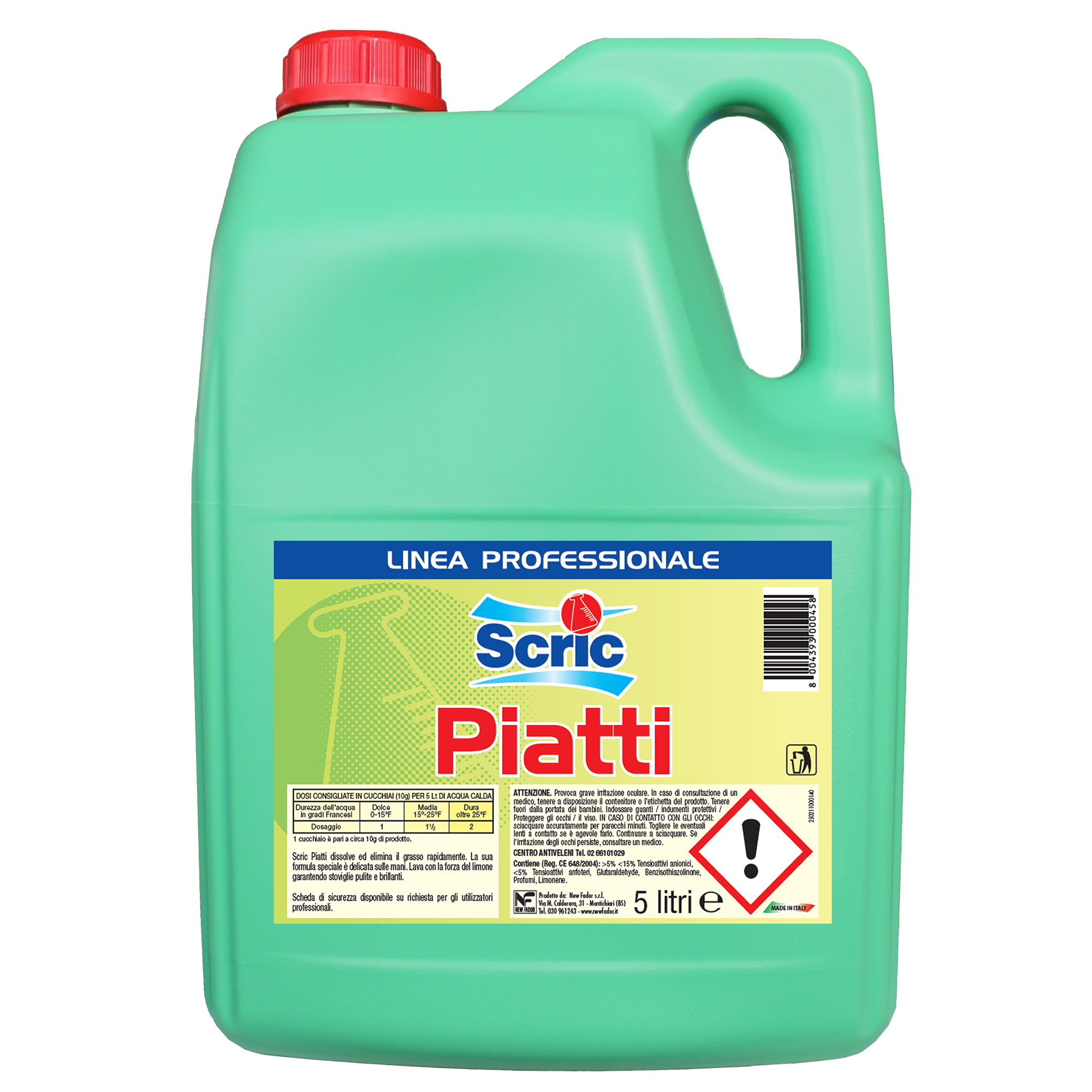 Detergente per piatti - Scric - tanica da …